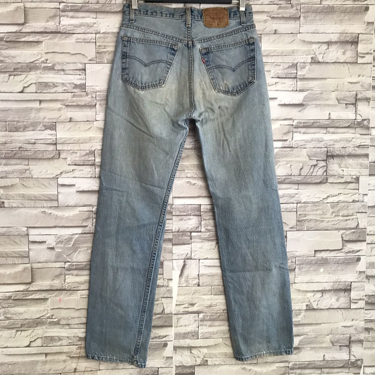 Levi's Vintage 80s Levis 501 Distressed Jeans Made in USA Size US 31 - 11 Thumbnail