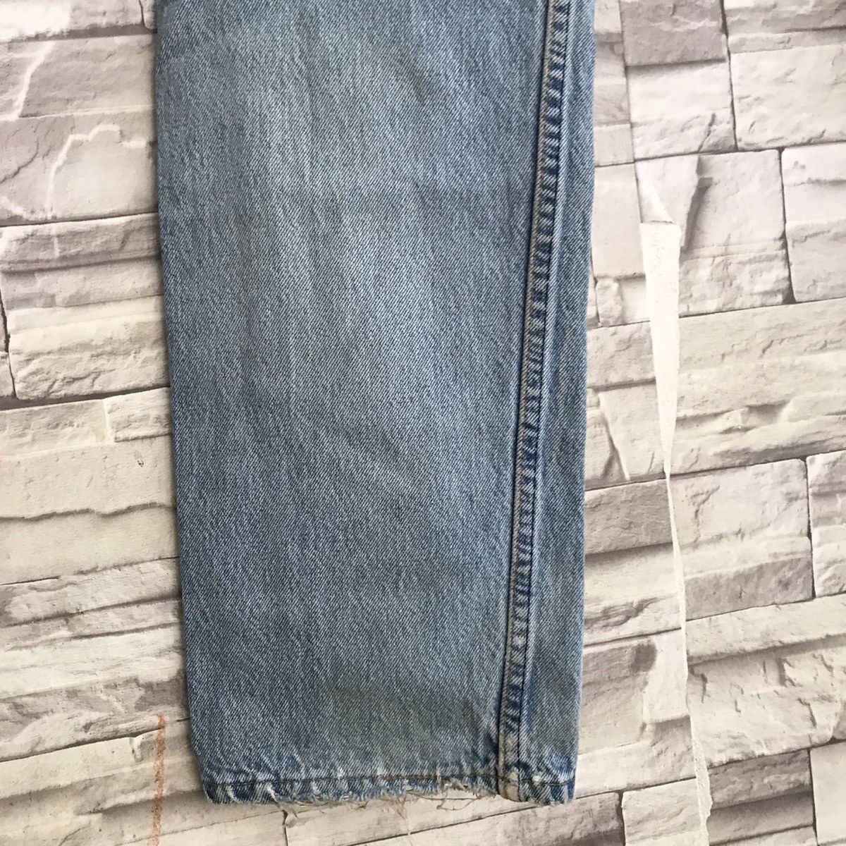 Levi's Vintage 80s Levis 501 Distressed Jeans Made in USA Size US 31 - 16 Thumbnail