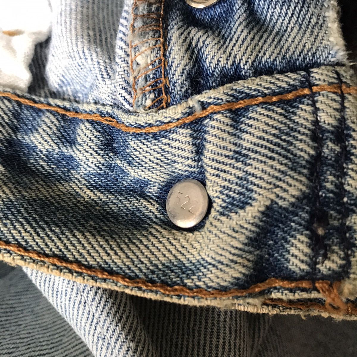 Levi's Vintage 80s Levis 501 Distressed Jeans Made in USA Size US 31 - 18 Thumbnail