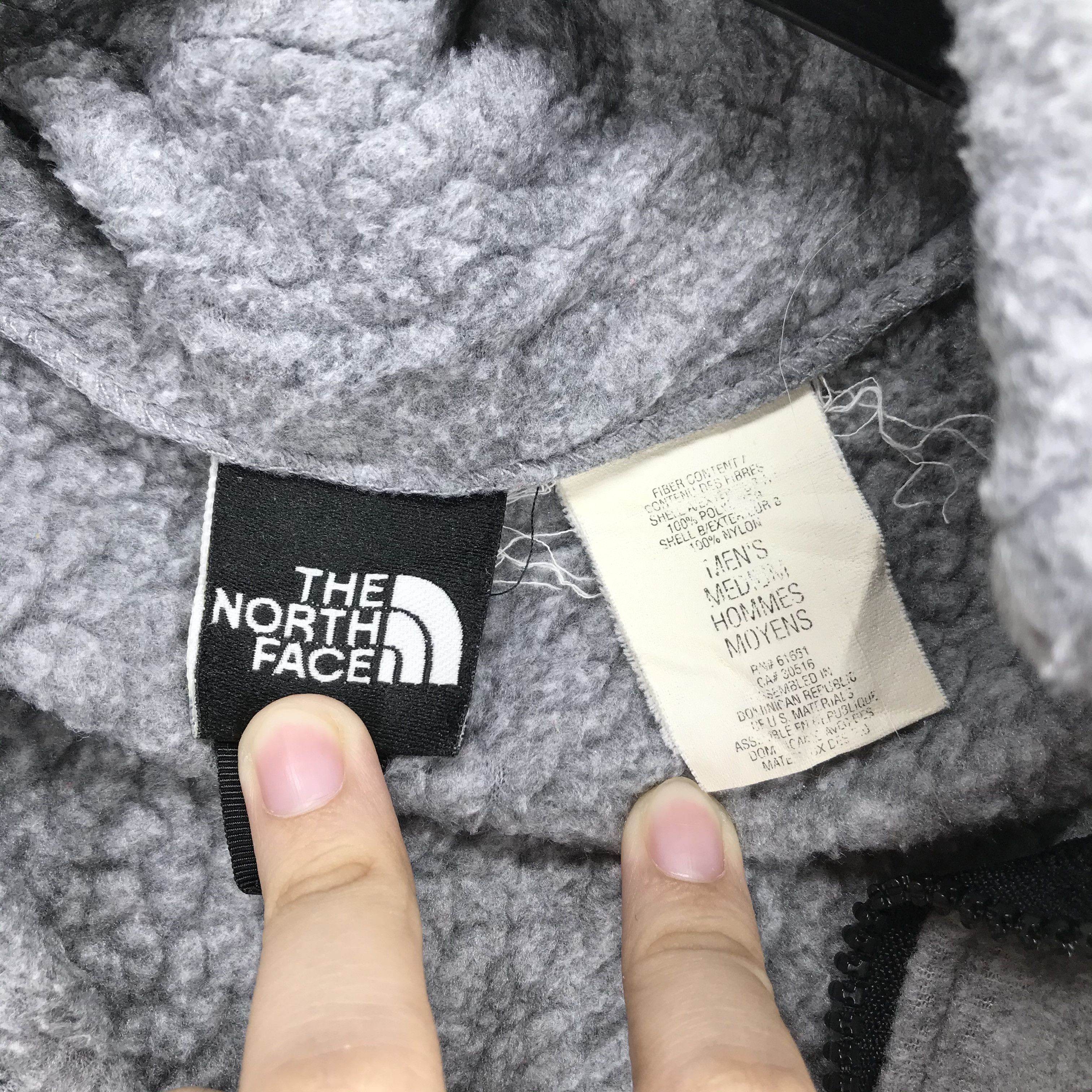 The North Face TNF Fleece Vest #2555-100 Size US M / EU 48-50 / 2 - 5 Thumbnail