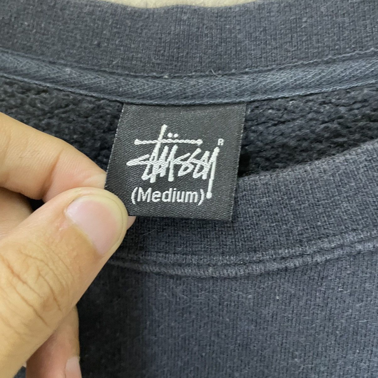 Stussy × Vintage 💥STUSSY BOXY CREWNECK SWEATSHIRT Size US M / EU 48-50 / 2 - 6 Thumbnail