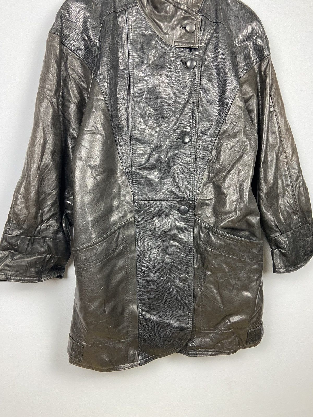 Vintage Patanahha Made in Filand Leather Jackets Size M / US 6-8 / IT 42-44 - 4 Thumbnail