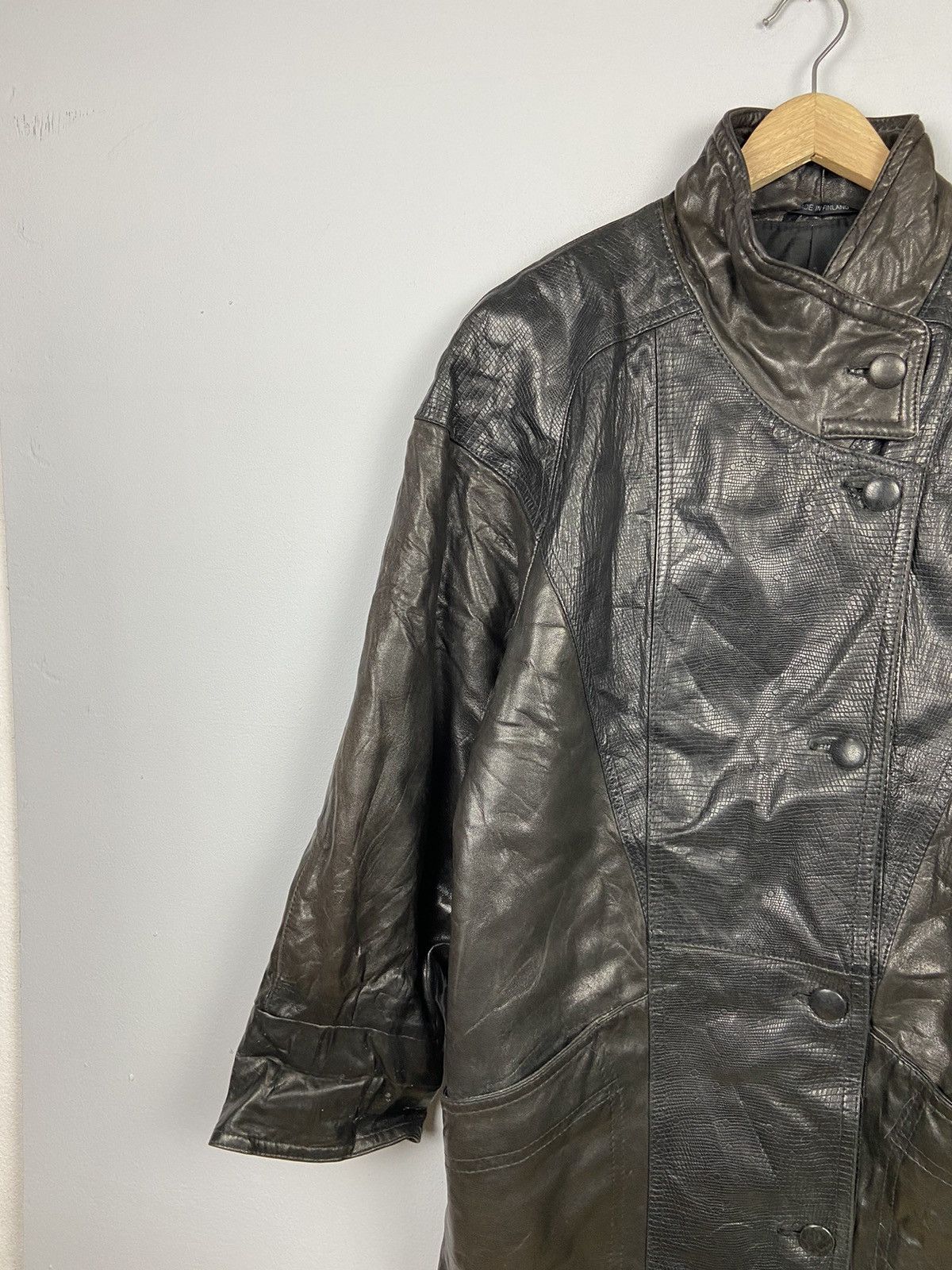Vintage Patanahha Made in Filand Leather Jackets Size M / US 6-8 / IT 42-44 - 3 Thumbnail