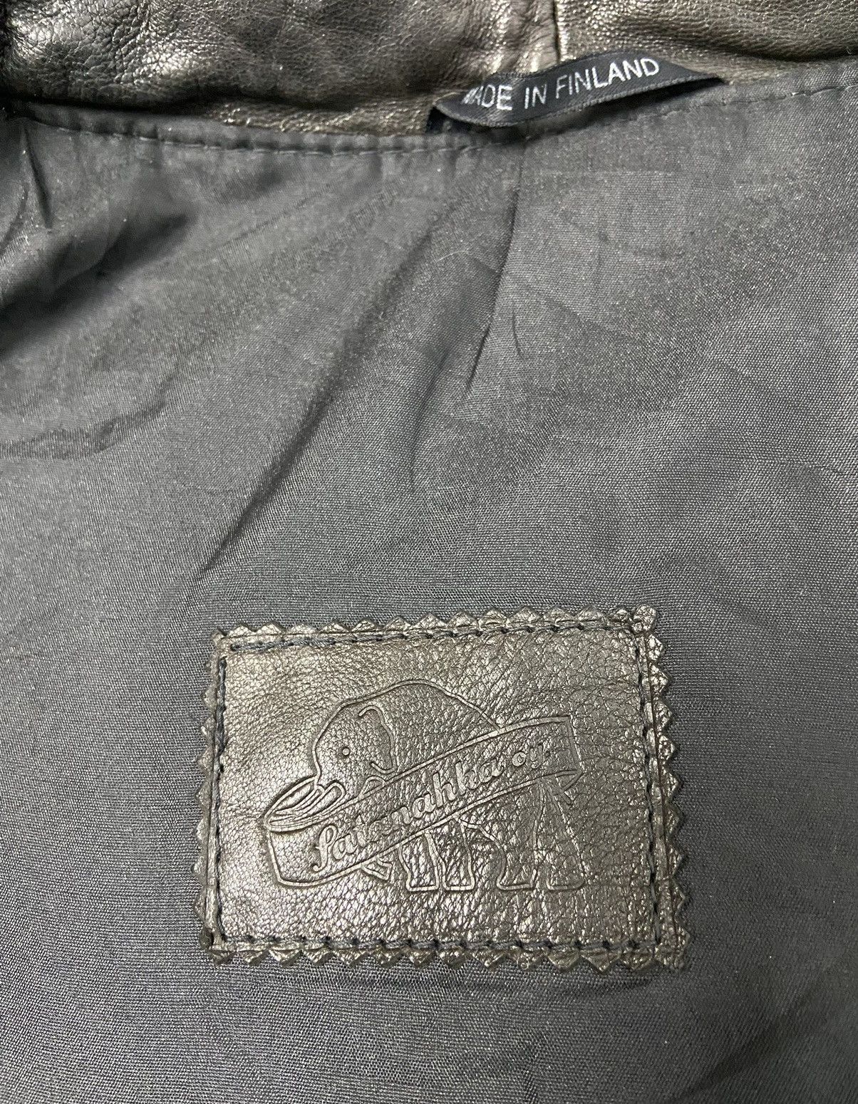 Vintage Patanahha Made in Filand Leather Jackets Size M / US 6-8 / IT 42-44 - 11 Thumbnail