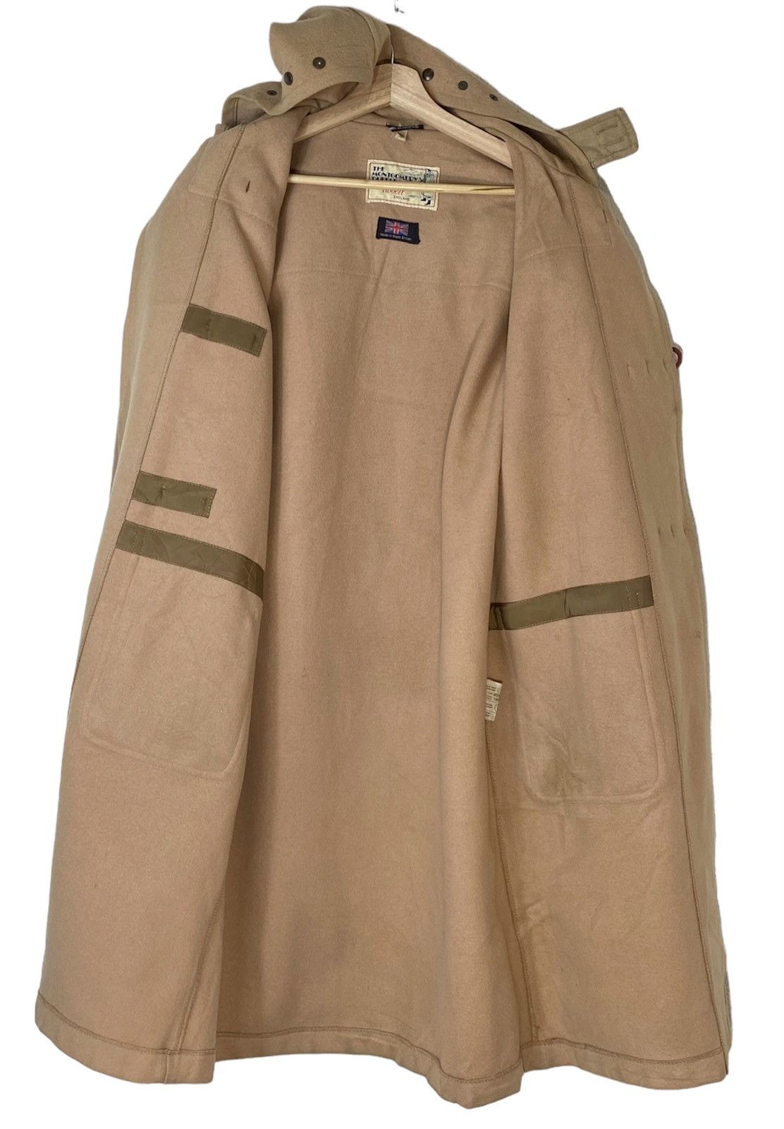 Original Montgomery Vtg THE MONTGOMERY duffle Tibbett ENGLAND Coat Jacket Size US L / EU 52-54 / 3 - 8 Thumbnail