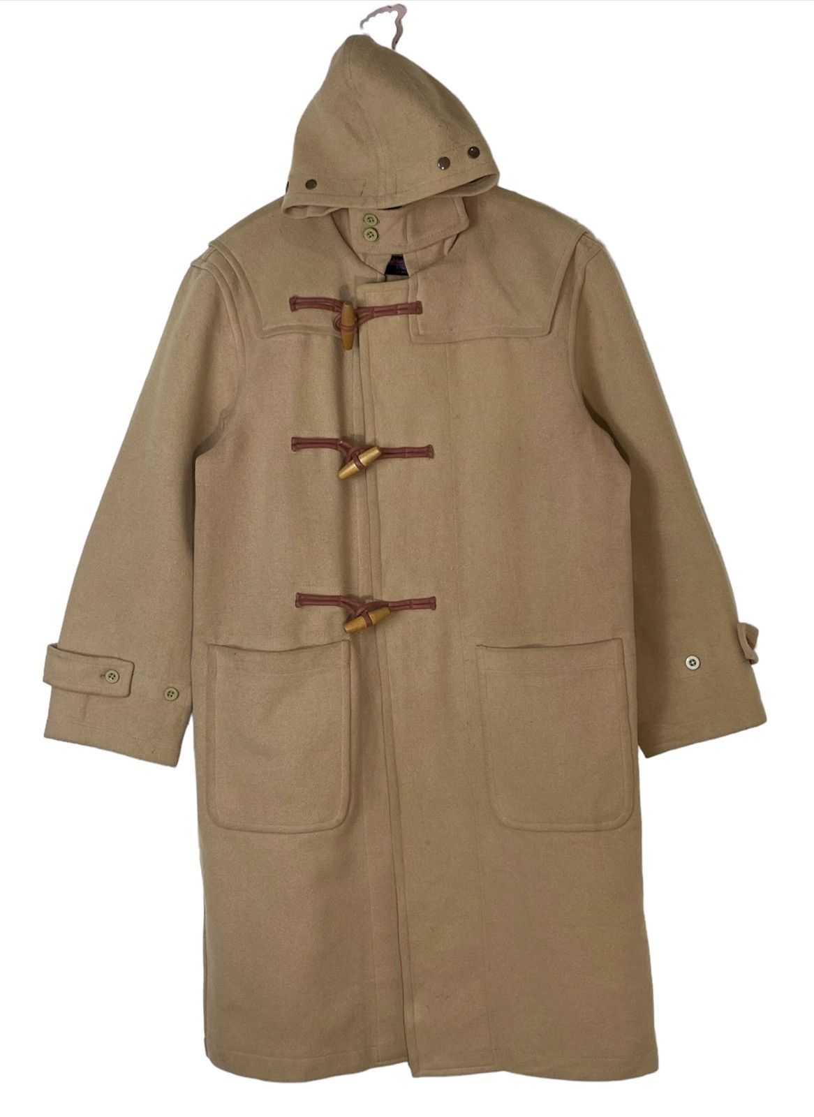 Vtg THE MONTGOMERY duffle Tibbett ENGLAND Coat Jacket