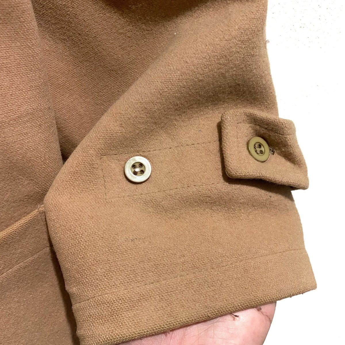 Original Montgomery Vtg THE MONTGOMERY duffle Tibbett ENGLAND Coat Jacket Size US L / EU 52-54 / 3 - 5 Thumbnail