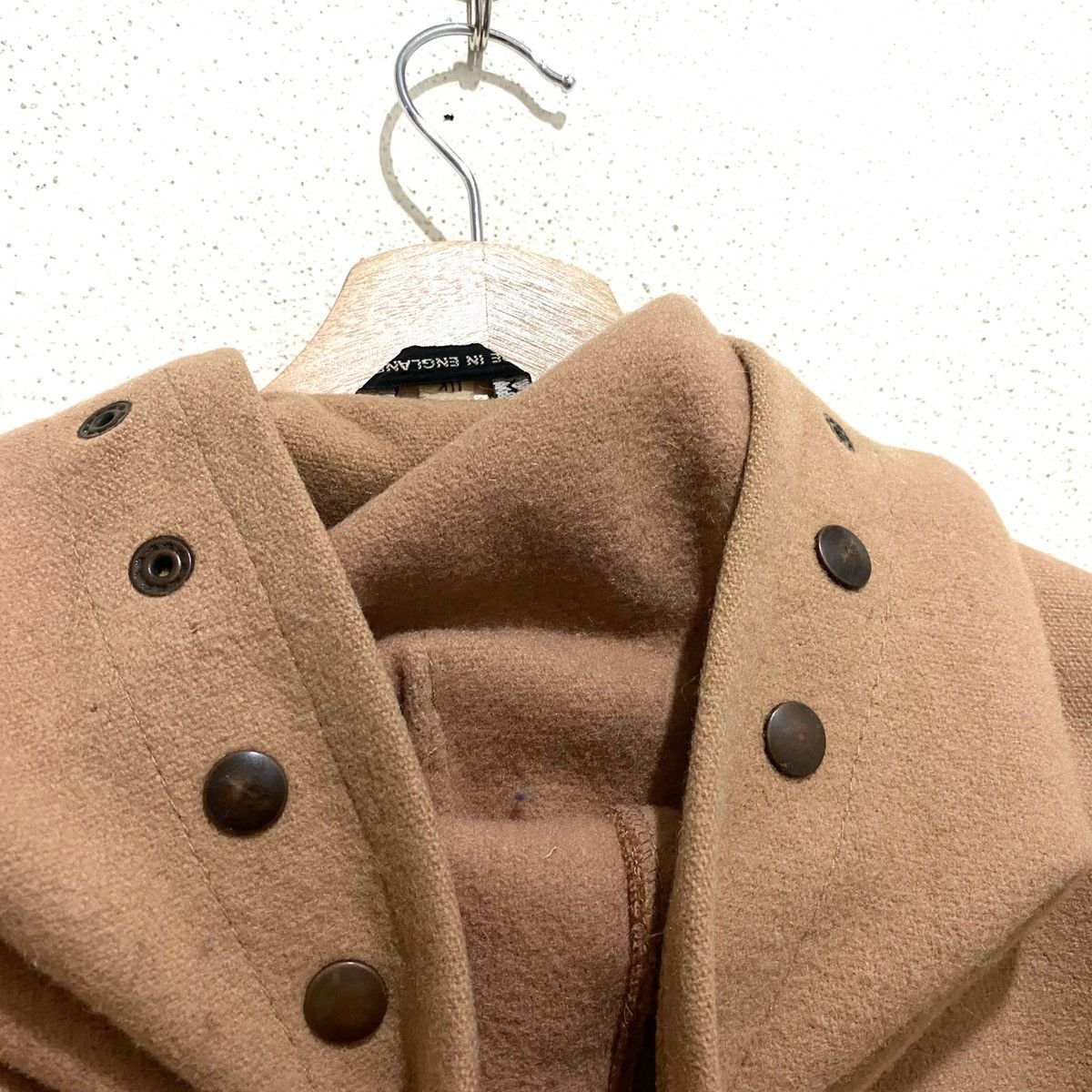 Original Montgomery Vtg THE MONTGOMERY duffle Tibbett ENGLAND Coat Jacket Size US L / EU 52-54 / 3 - 7 Thumbnail