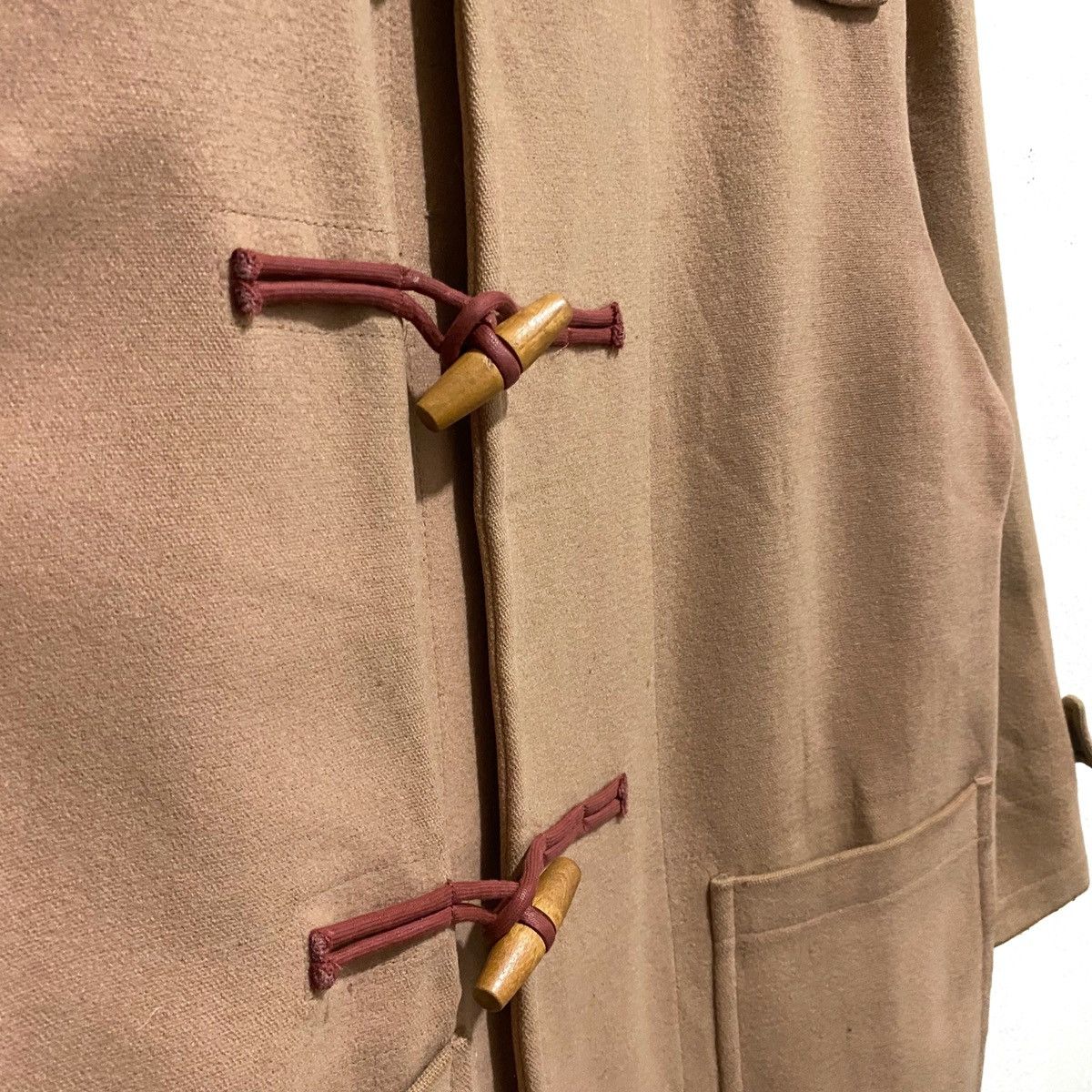 Original Montgomery Vtg THE MONTGOMERY duffle Tibbett ENGLAND Coat Jacket Size US L / EU 52-54 / 3 - 3 Thumbnail