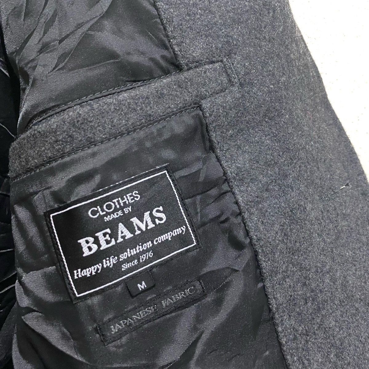 Beams Plus Rare 🔥 BEAMS Japanese Wool Coat Jacket Size US M / EU 48-50 / 2 - 7 Thumbnail