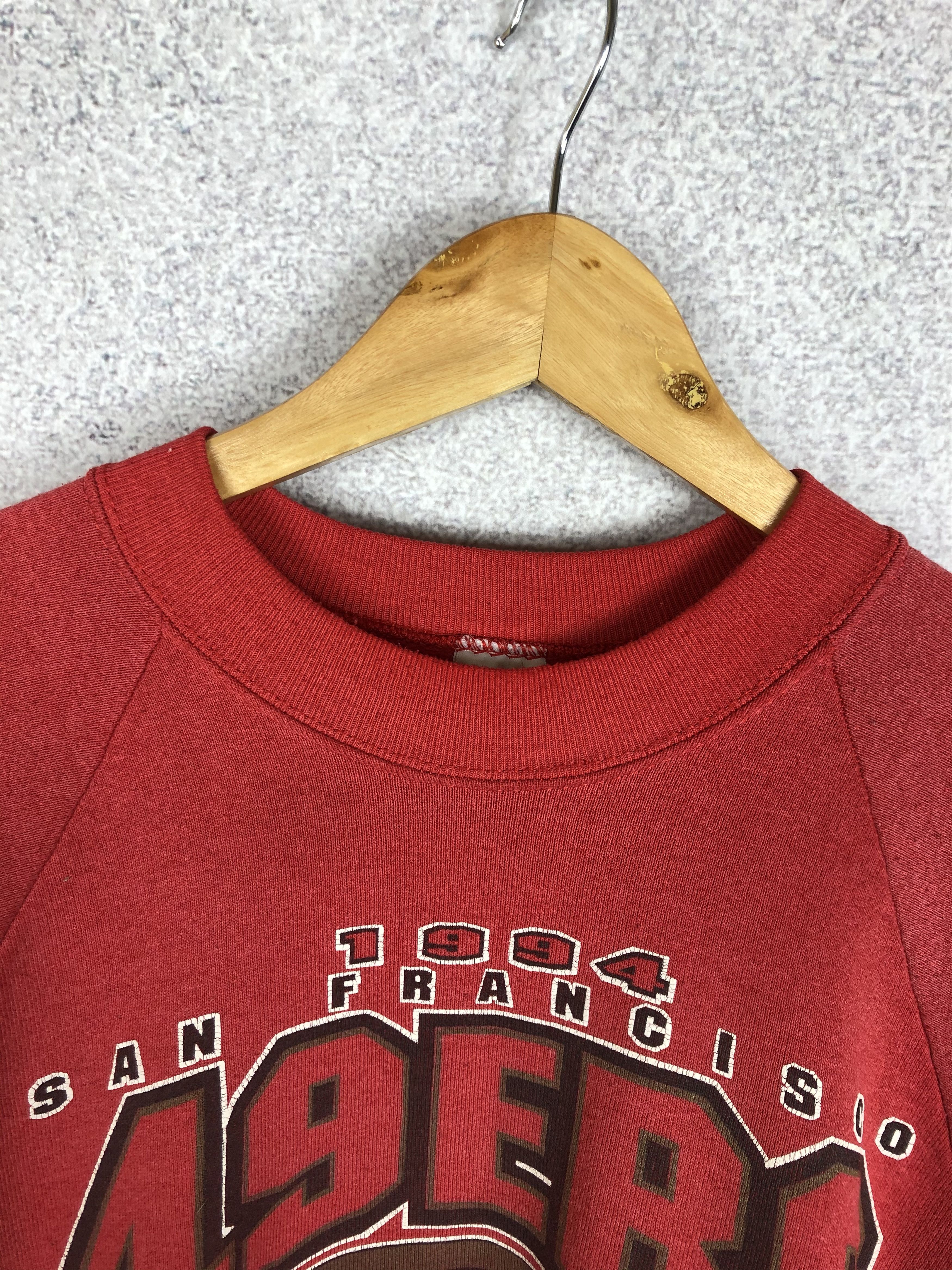 NFL Vintage San Francisco 49ers Champions NFL Team Sweatshirt Size US XL / EU 56 / 4 - 4 Thumbnail
