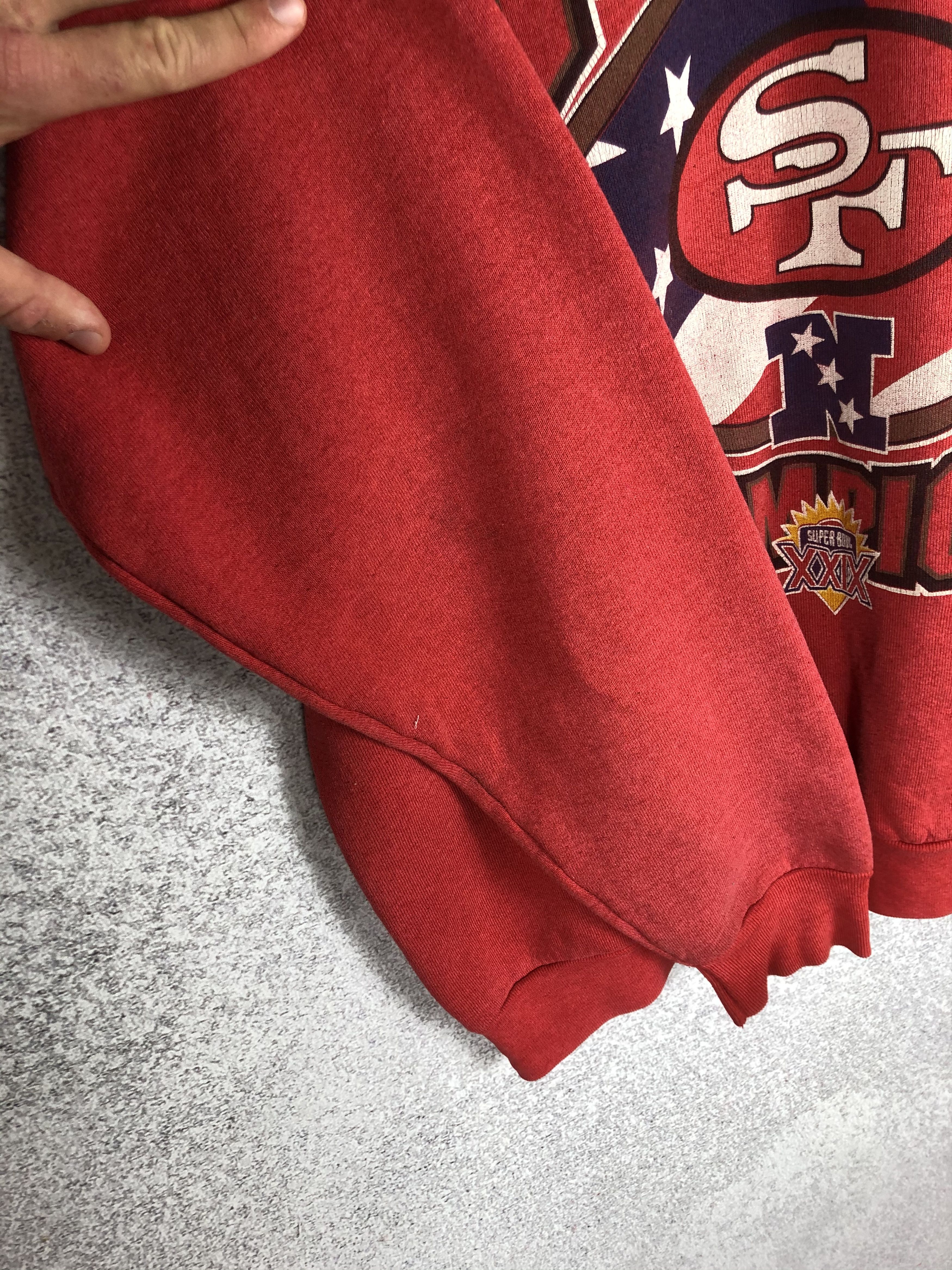 NFL Vintage San Francisco 49ers Champions NFL Team Sweatshirt Size US XL / EU 56 / 4 - 7 Thumbnail
