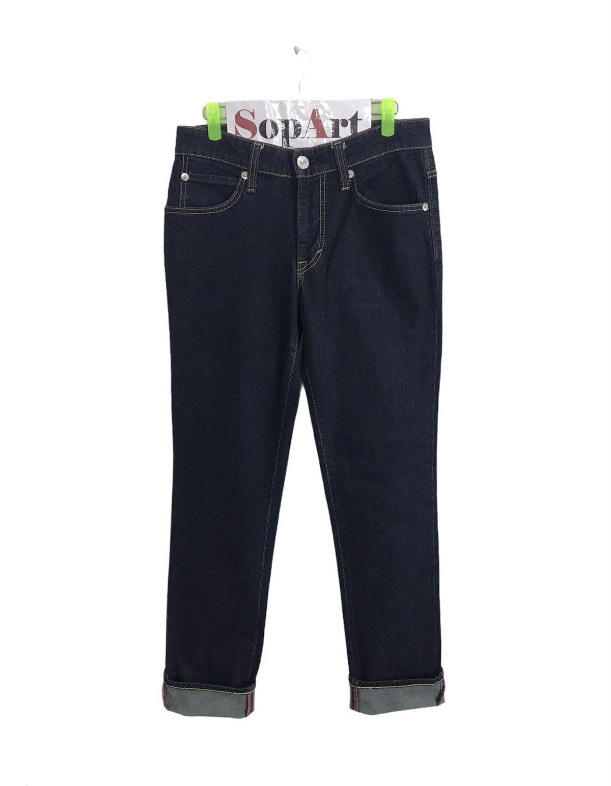 Image of Edwin Skinny Blue Trip Edgeline Indigo Denim, Men's (Size 31)