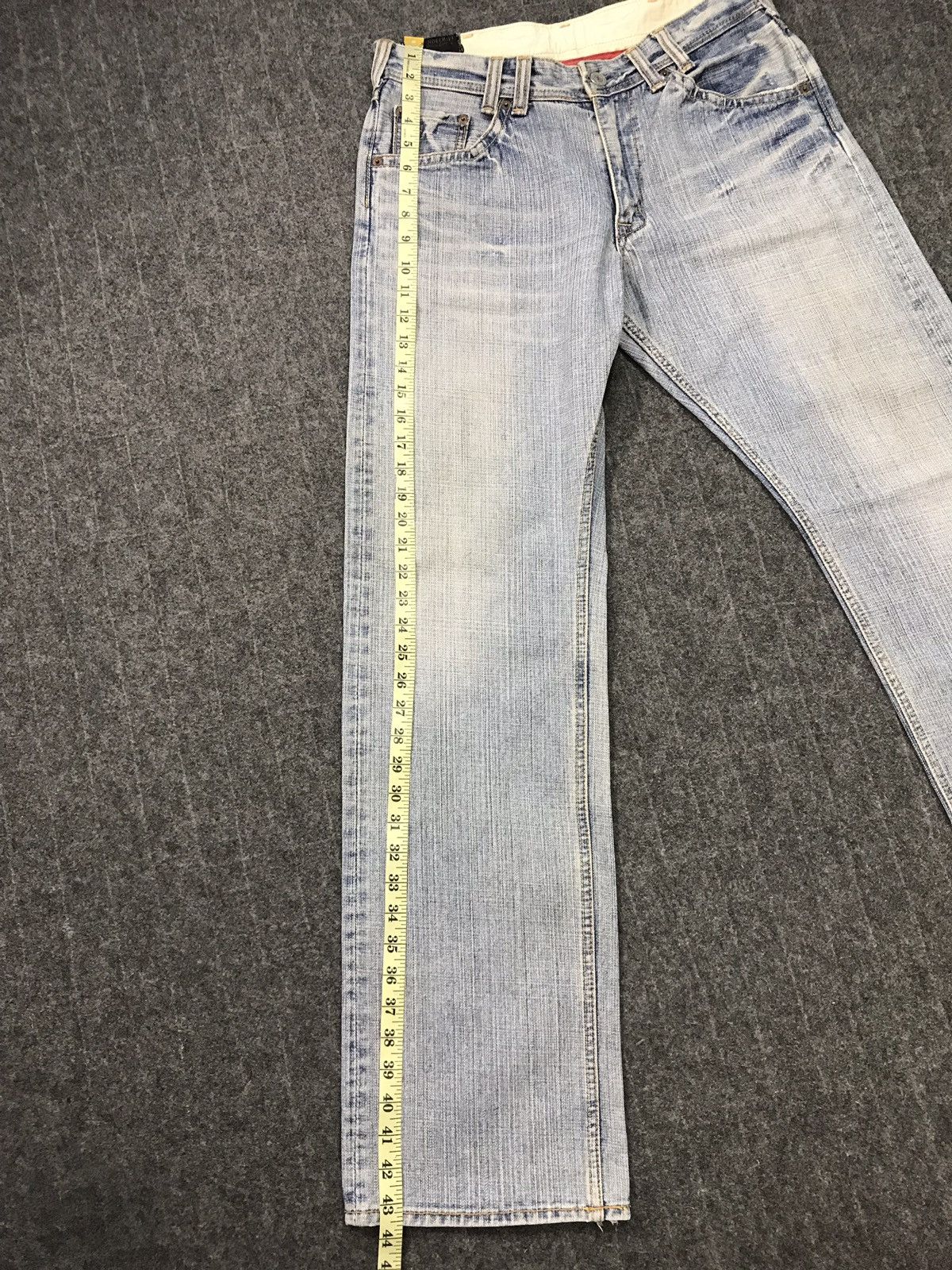 Japanese Brand Vintage Denim Craft Distressed Denim Jeans Size US 32 / EU 48 - 22 Thumbnail