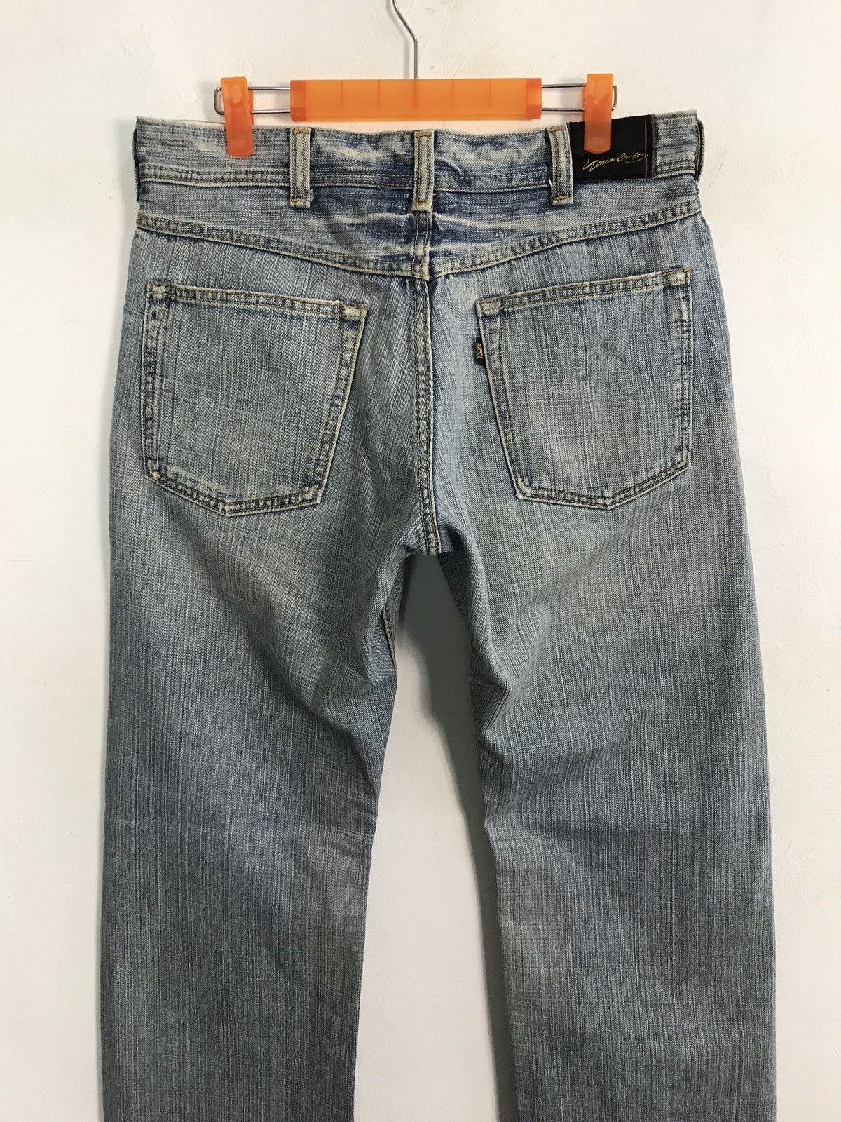 Japanese Brand Vintage Denim Craft Distressed Denim Jeans Size US 32 / EU 48 - 10 Thumbnail
