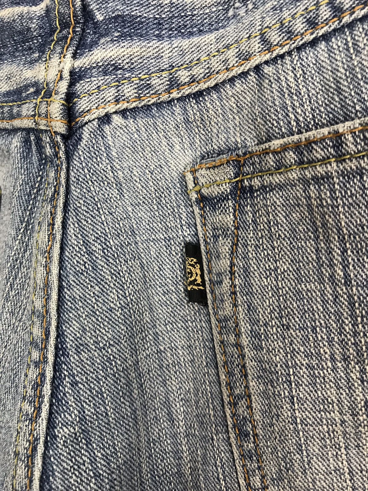 Japanese Brand Vintage Denim Craft Distressed Denim Jeans Size US 32 / EU 48 - 13 Thumbnail