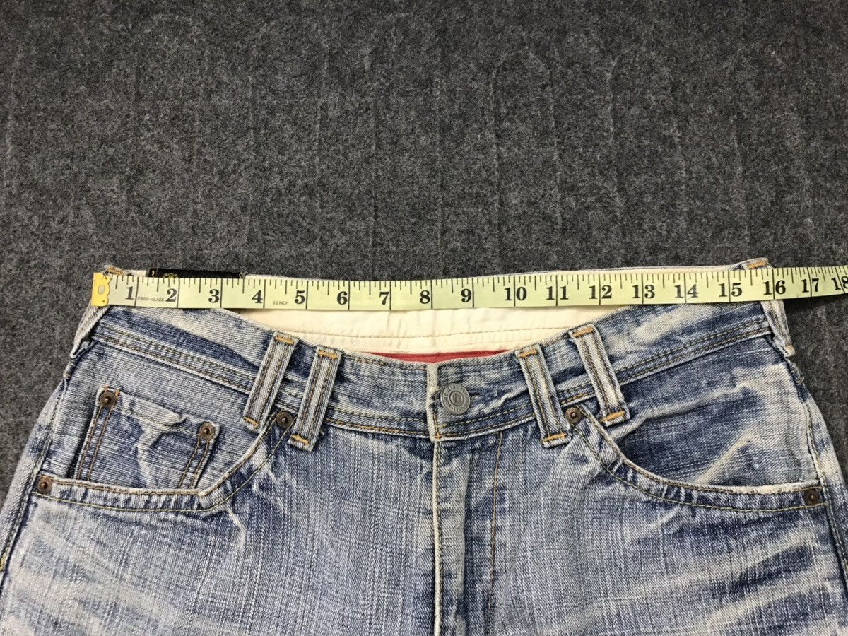 Japanese Brand Vintage Denim Craft Distressed Denim Jeans Size US 32 / EU 48 - 18 Thumbnail