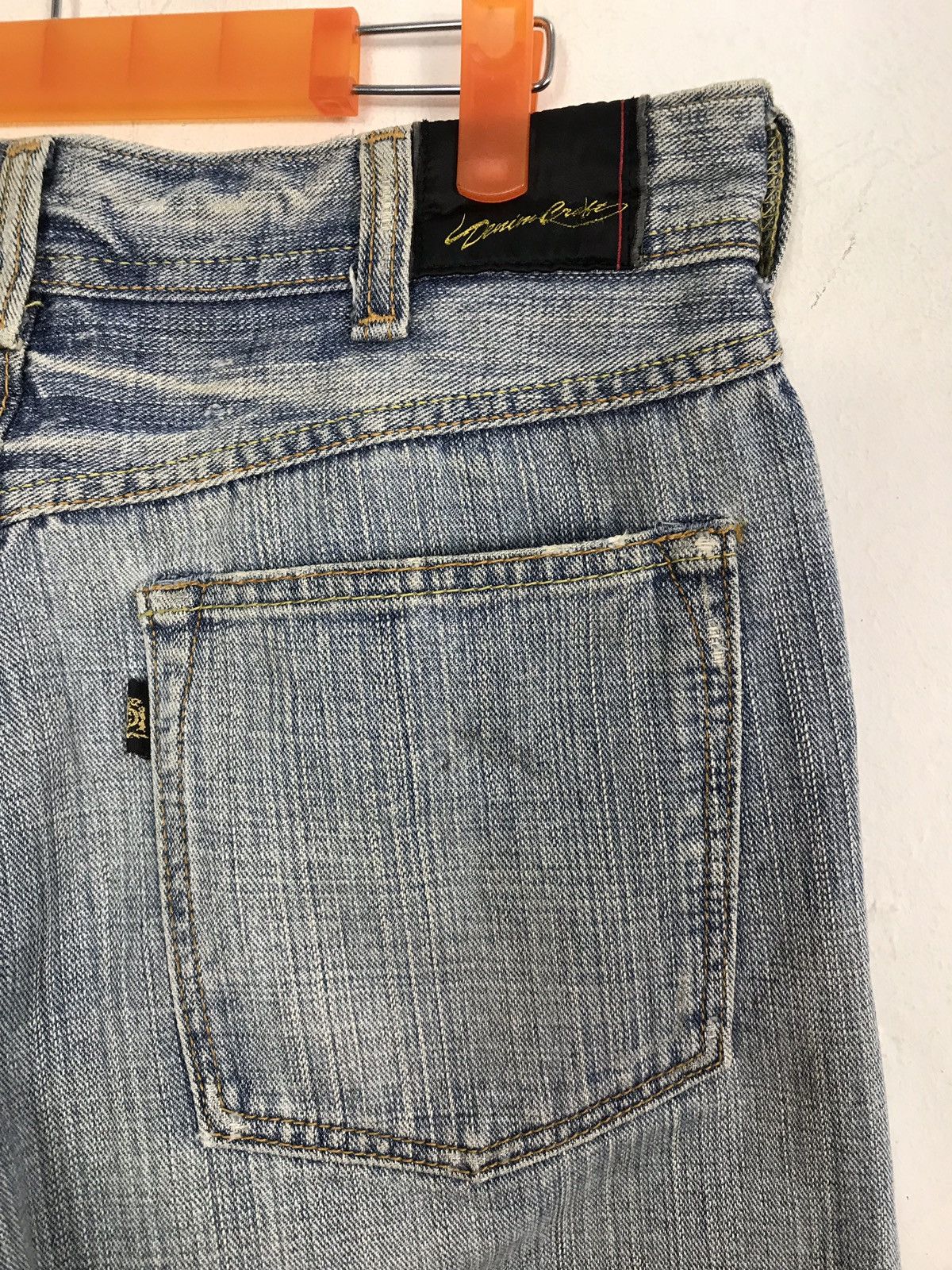 Japanese Brand Vintage Denim Craft Distressed Denim Jeans Size US 32 / EU 48 - 11 Thumbnail