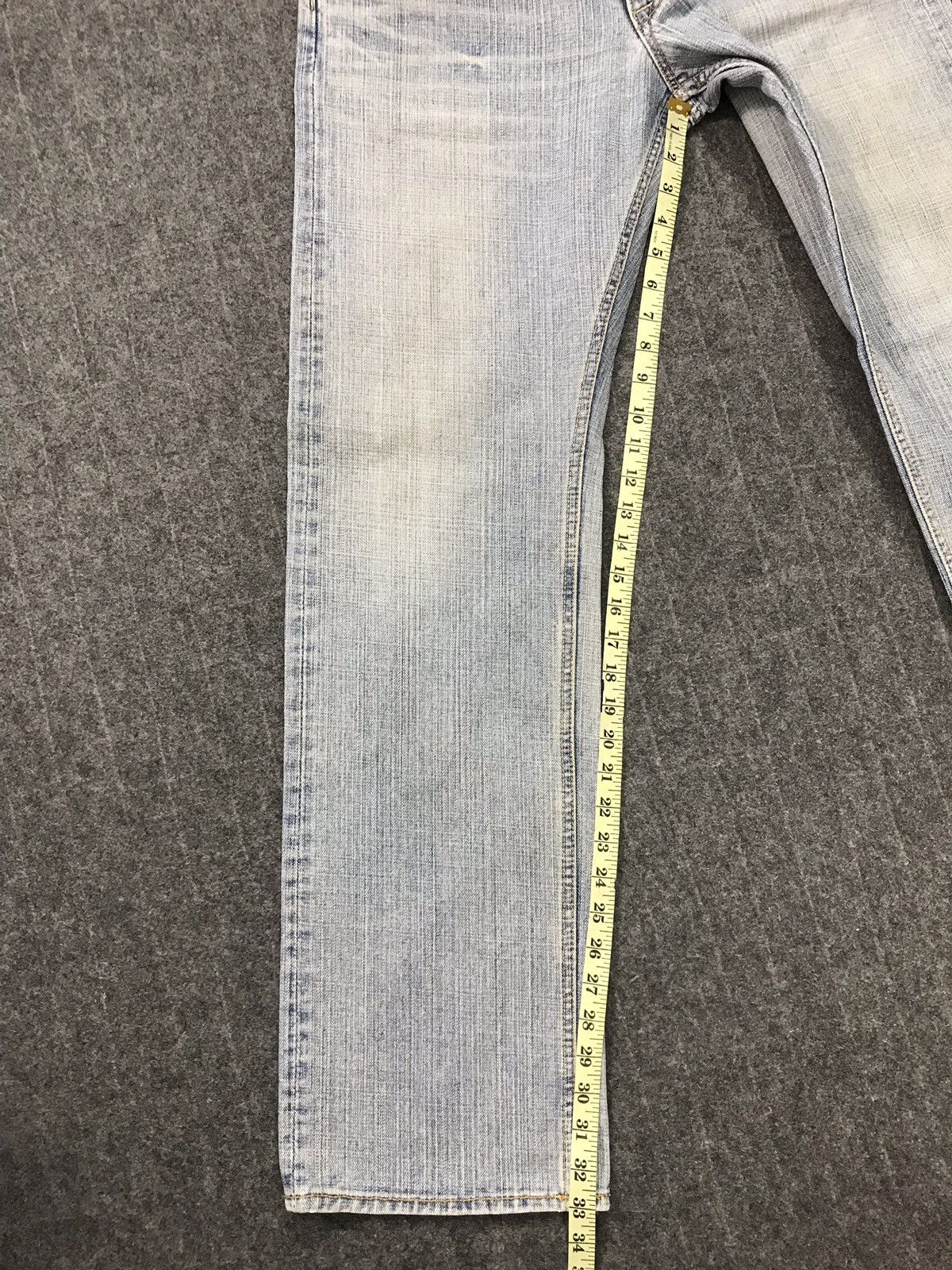 Japanese Brand Vintage Denim Craft Distressed Denim Jeans Size US 32 / EU 48 - 23 Thumbnail