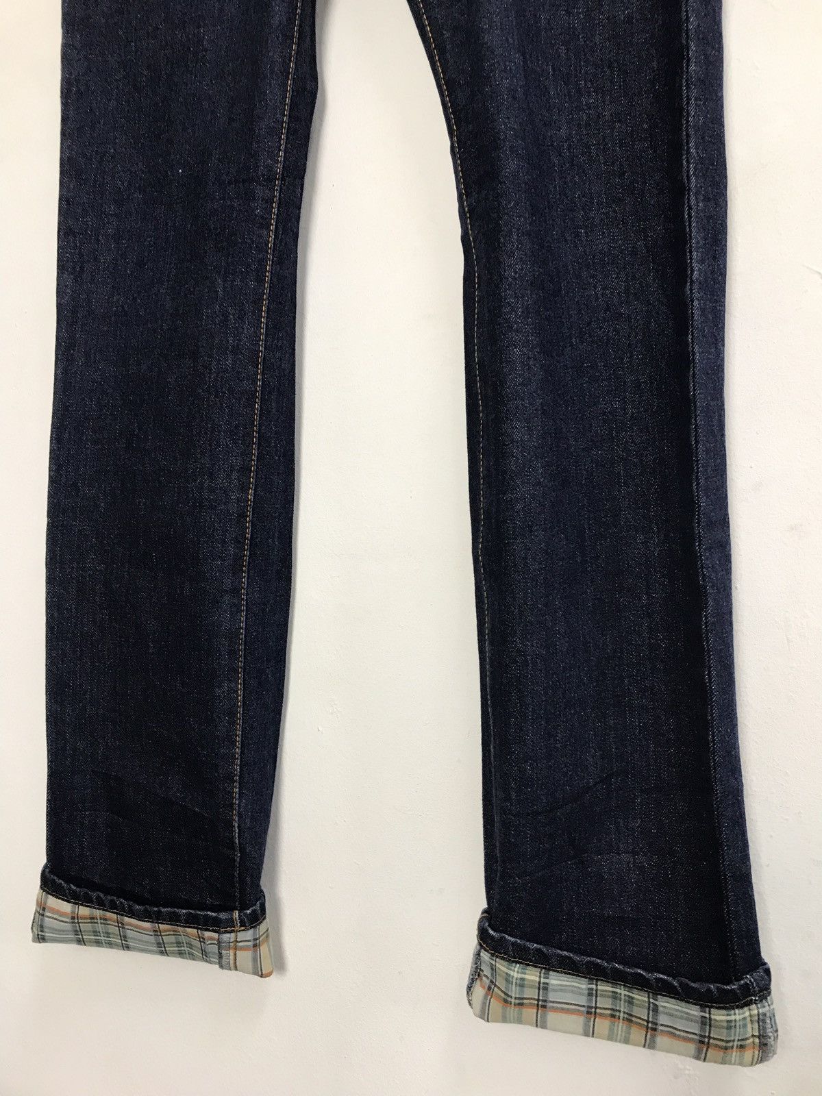 Japanese Brand Vintage Bruce Pee ill Factory Denim Jeans monogram design Size US 30 / EU 46 - 5 Thumbnail