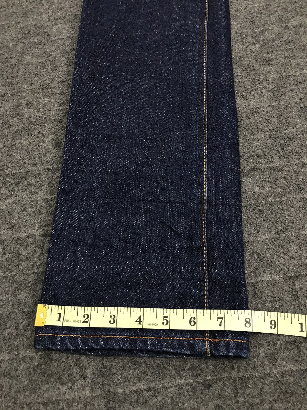 Japanese Brand Vintage Bruce Pee ill Factory Denim Jeans monogram design Size US 30 / EU 46 - 17 Thumbnail