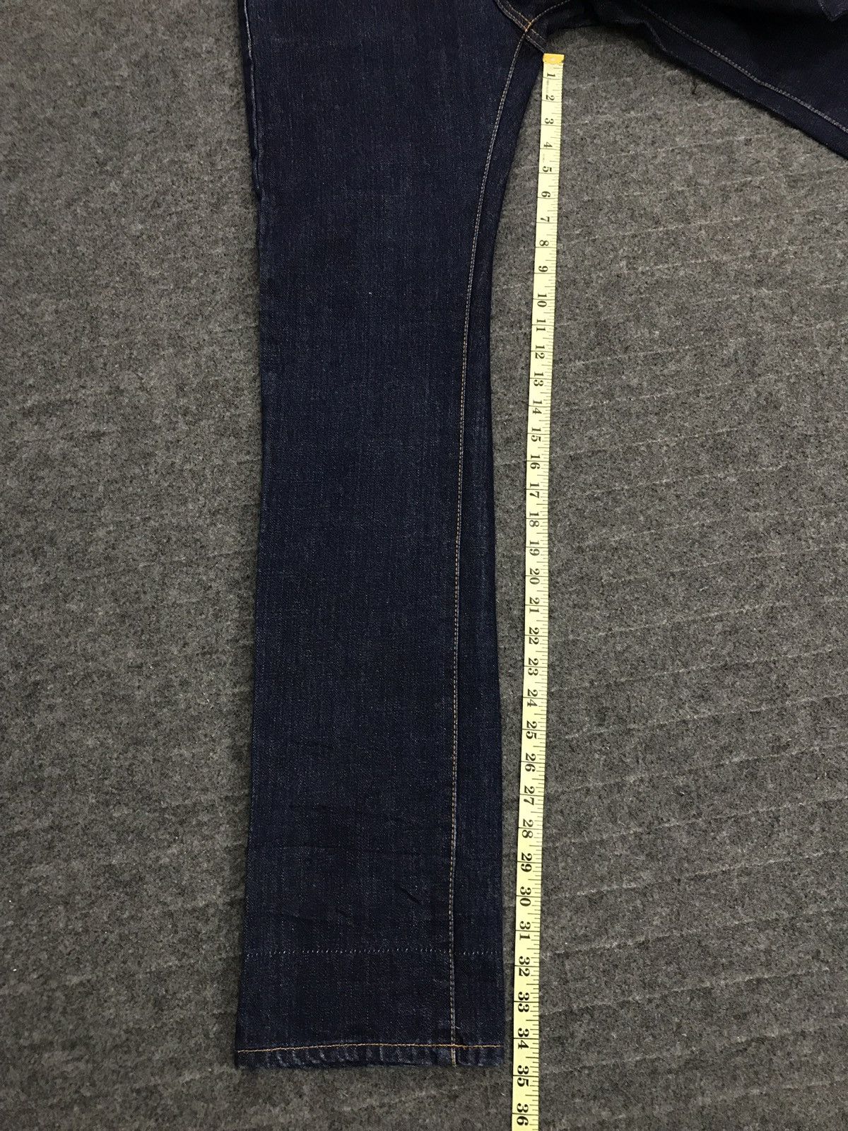 Japanese Brand Vintage Bruce Pee ill Factory Denim Jeans monogram design Size US 30 / EU 46 - 16 Thumbnail