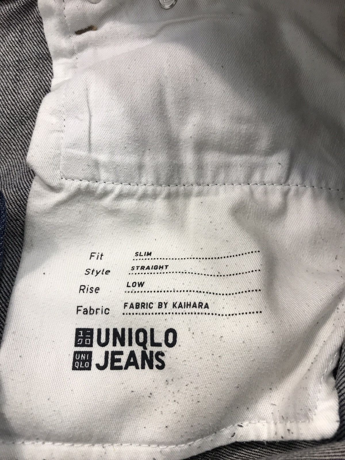 Japanese Brand × Uniqlo Vintage Uniqlo Slim Fit Selvedge Denim Jeans Style Size US 34 / EU 50 - 11 Thumbnail
