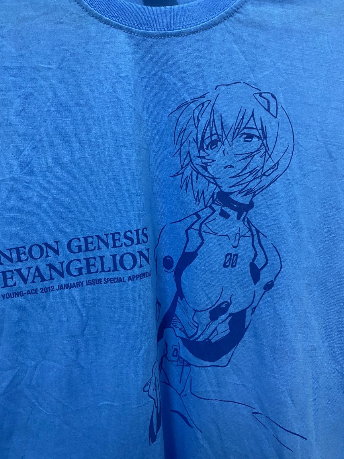 Anime Neon Genesis Evangelion Rei Ayanami Sega Promo Size US M / EU 48-50 / 2 - 2 Thumbnail