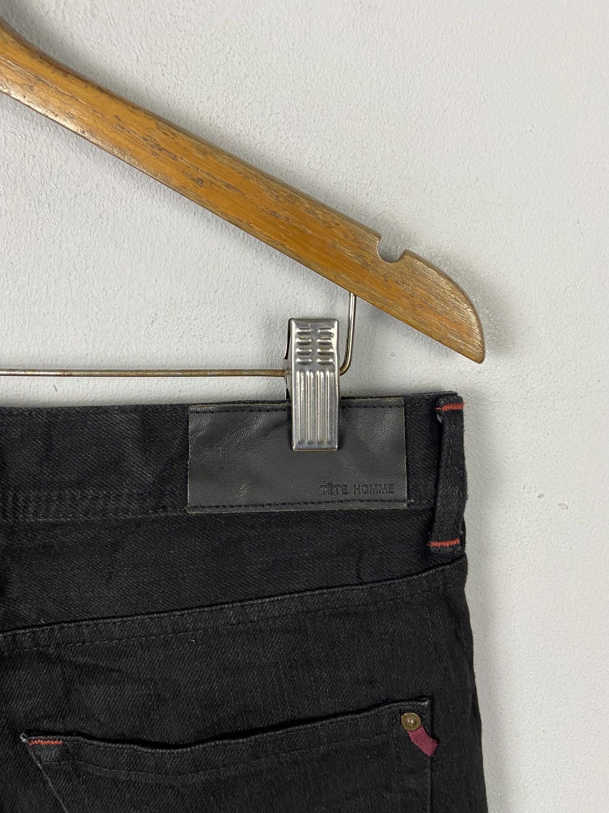 Issey Miyake Tete Homme Issey Miyake Casual Straight Jeans Size US 35 - 4 Thumbnail