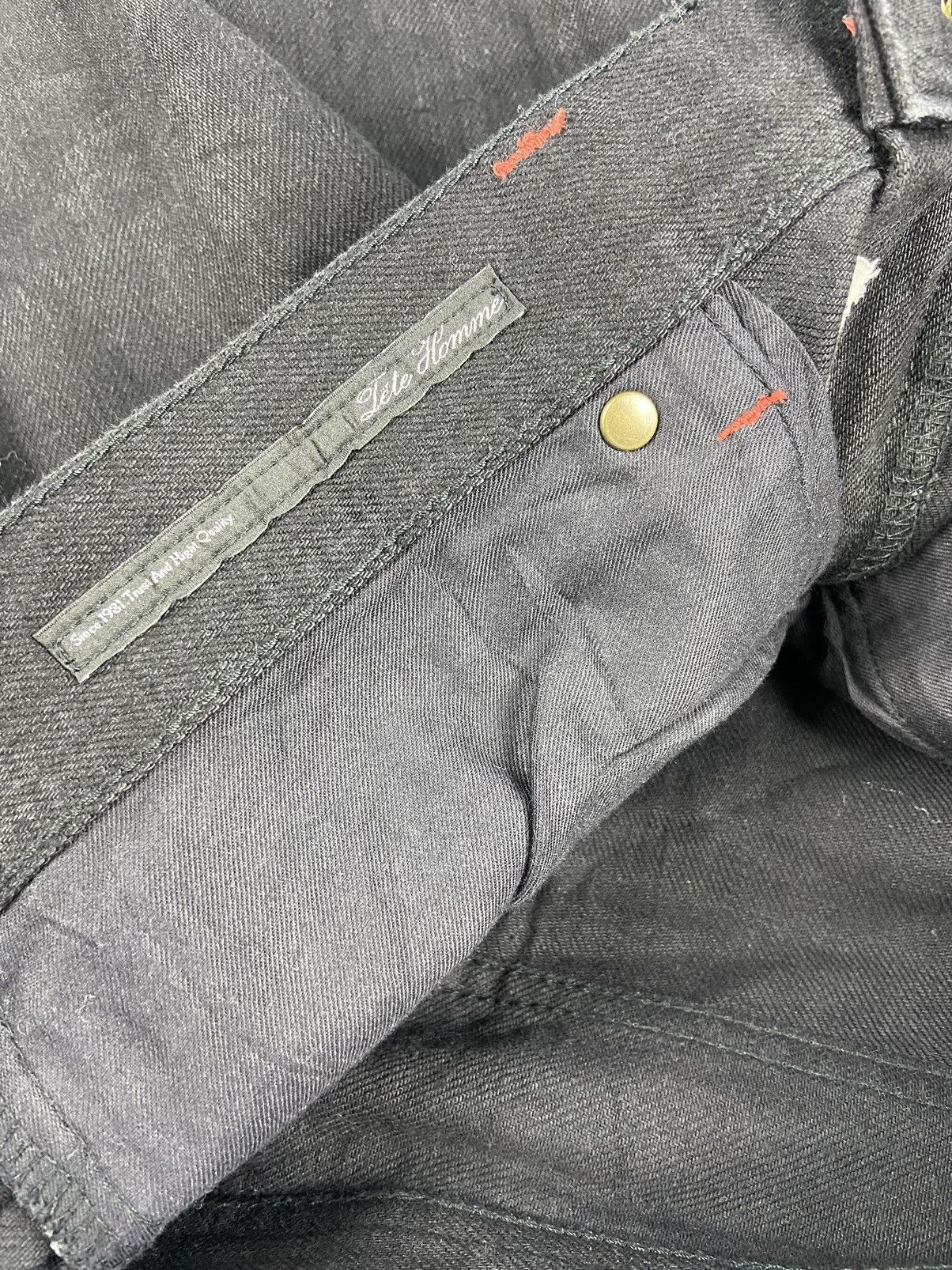 Issey Miyake Tete Homme Issey Miyake Casual Straight Jeans Size US 35 - 12 Thumbnail