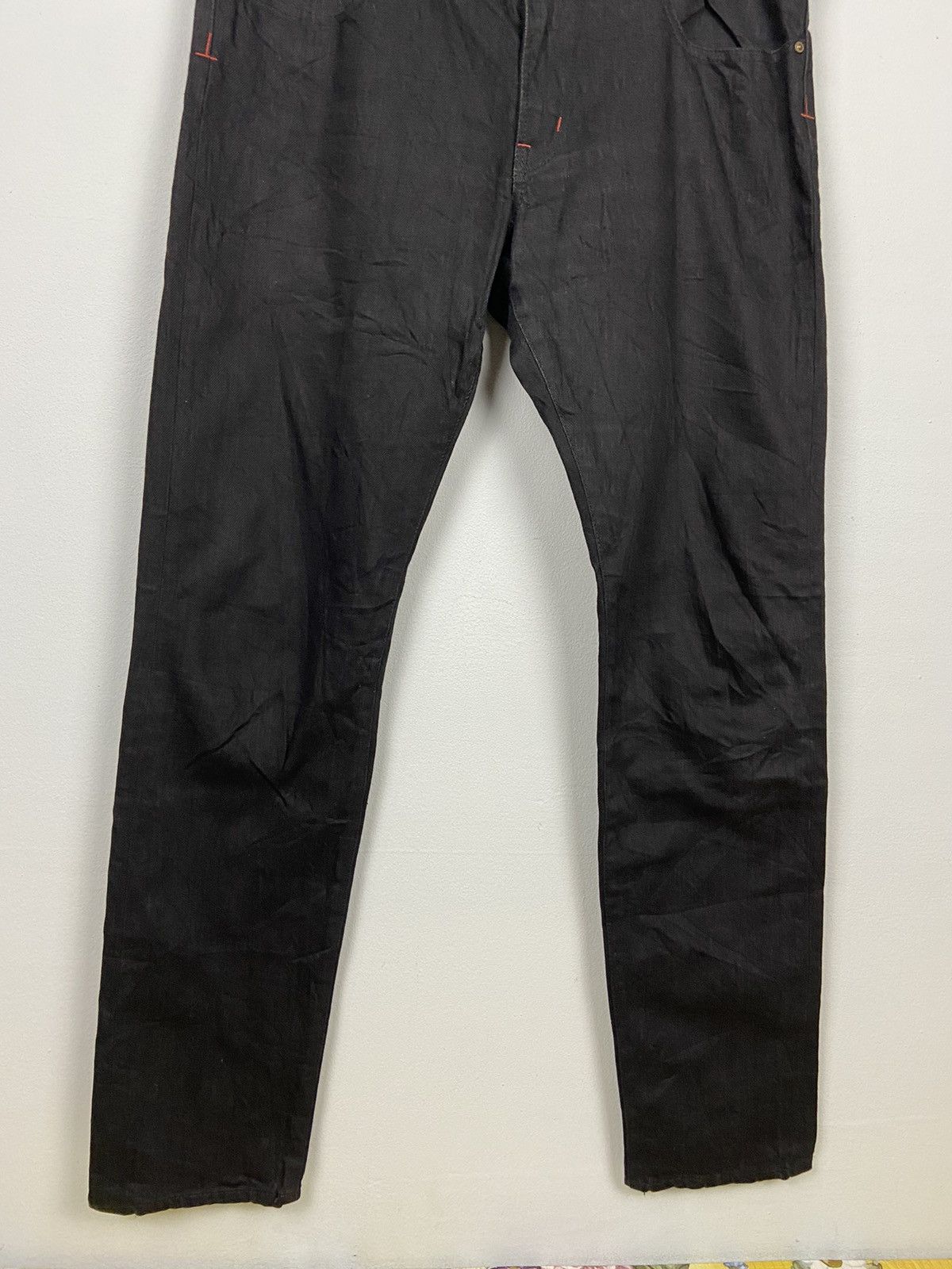Issey Miyake Tete Homme Issey Miyake Casual Straight Jeans Size US 35 - 7 Thumbnail