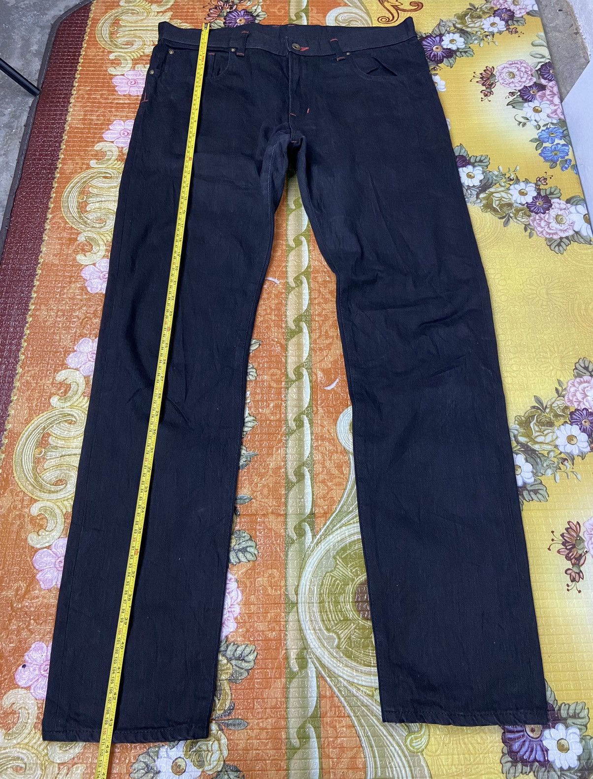 Issey Miyake Tete Homme Issey Miyake Casual Straight Jeans Size US 35 - 13 Thumbnail