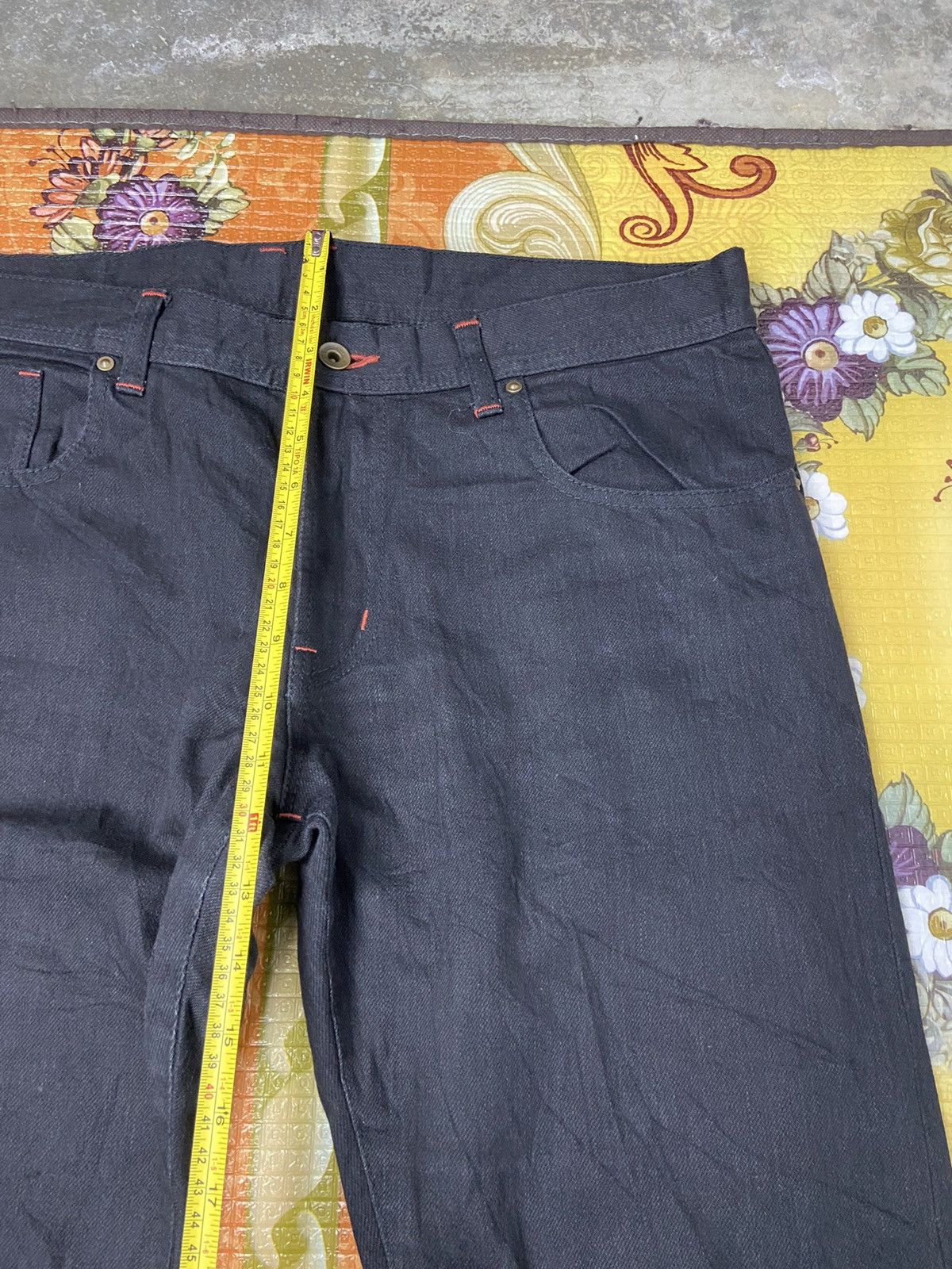 Issey Miyake Tete Homme Issey Miyake Casual Straight Jeans Size US 35 - 15 Thumbnail