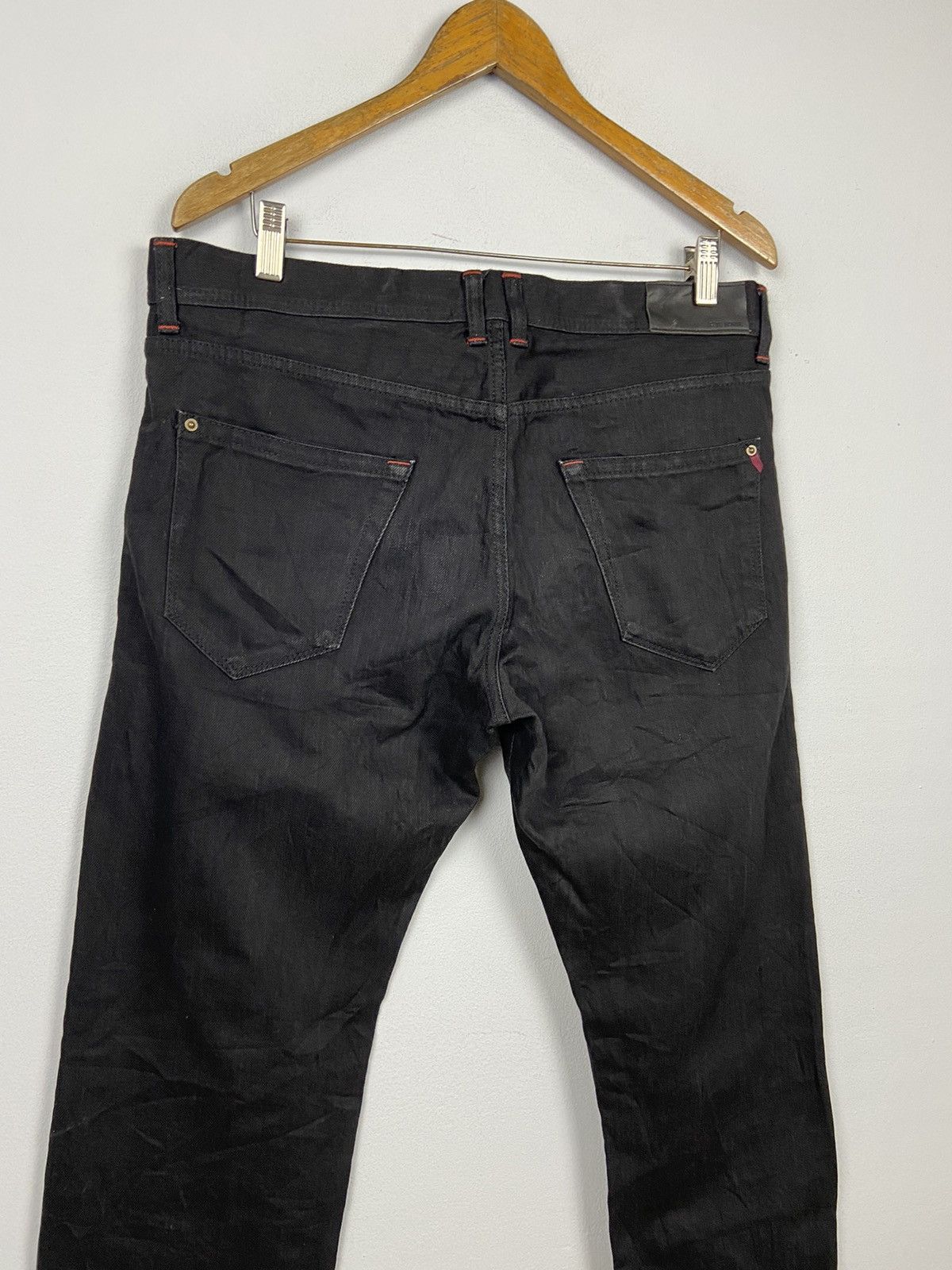 Issey Miyake Tete Homme Issey Miyake Casual Straight Jeans Size US 35 - 1 Thumbnail