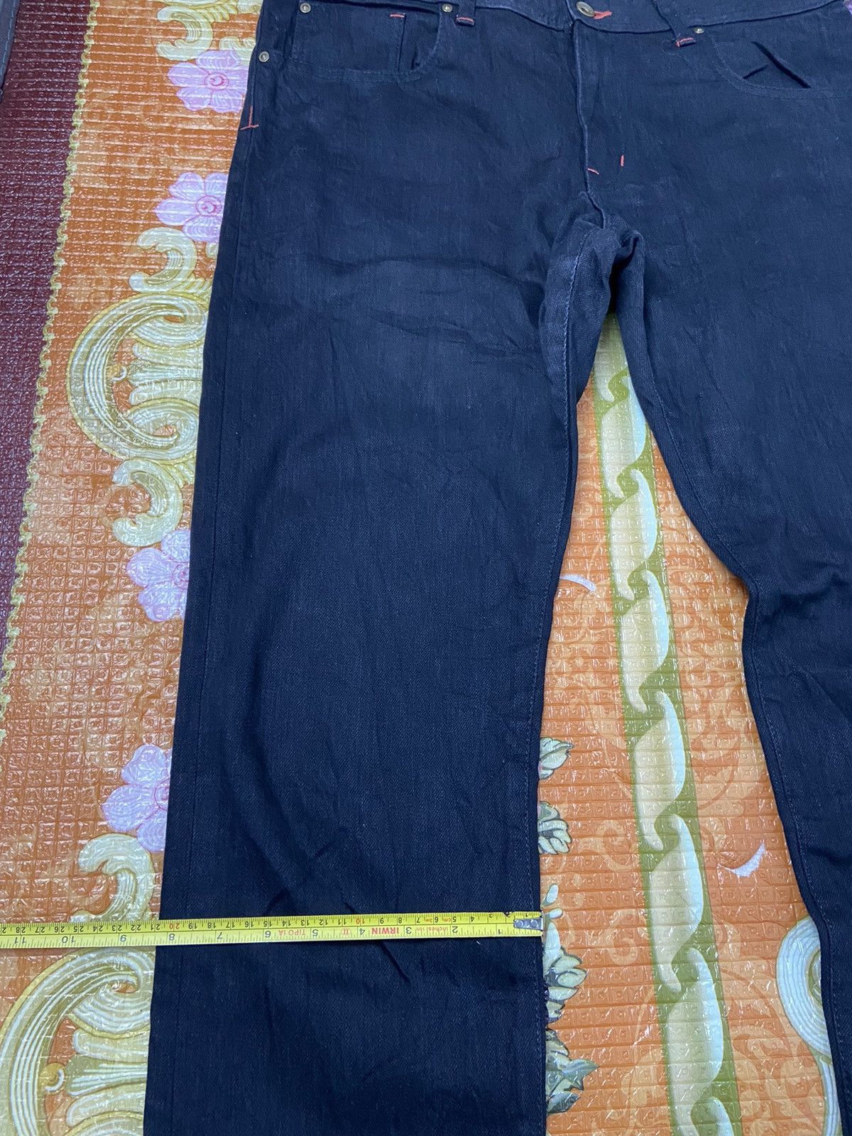 Issey Miyake Tete Homme Issey Miyake Casual Straight Jeans Size US 35 - 14 Thumbnail
