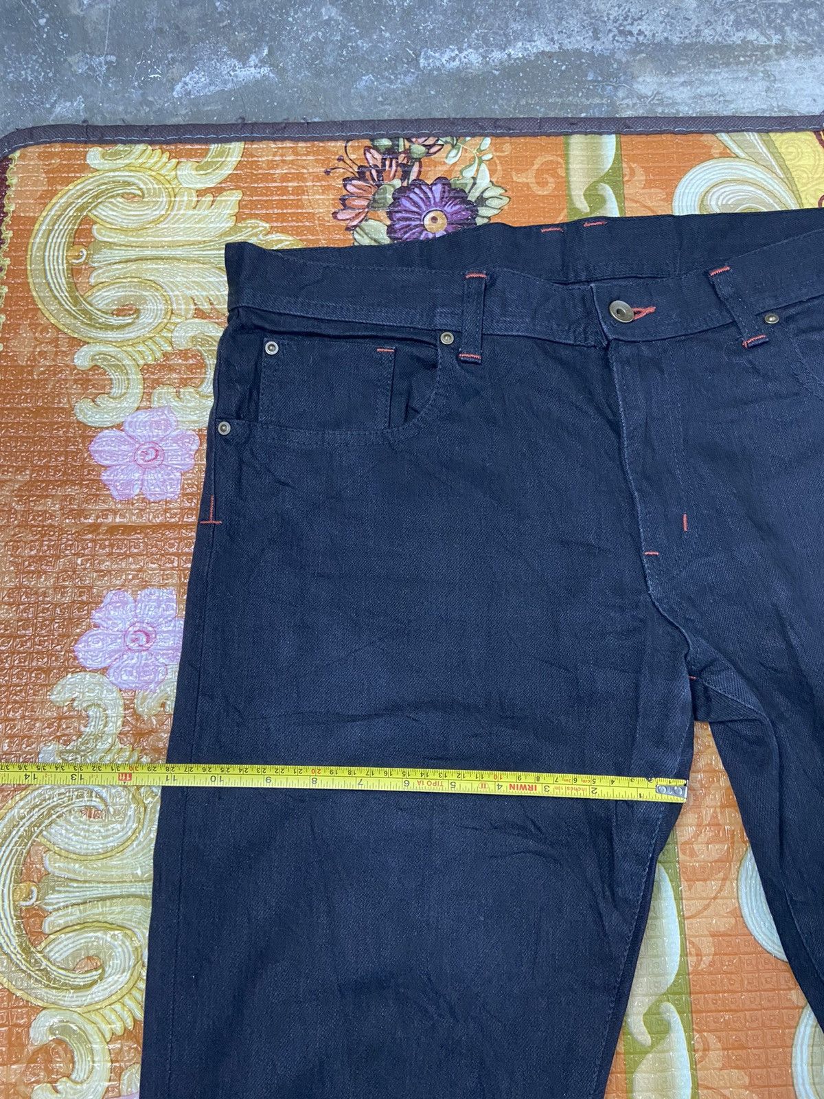 Issey Miyake Tete Homme Issey Miyake Casual Straight Jeans Size US 35 - 16 Thumbnail