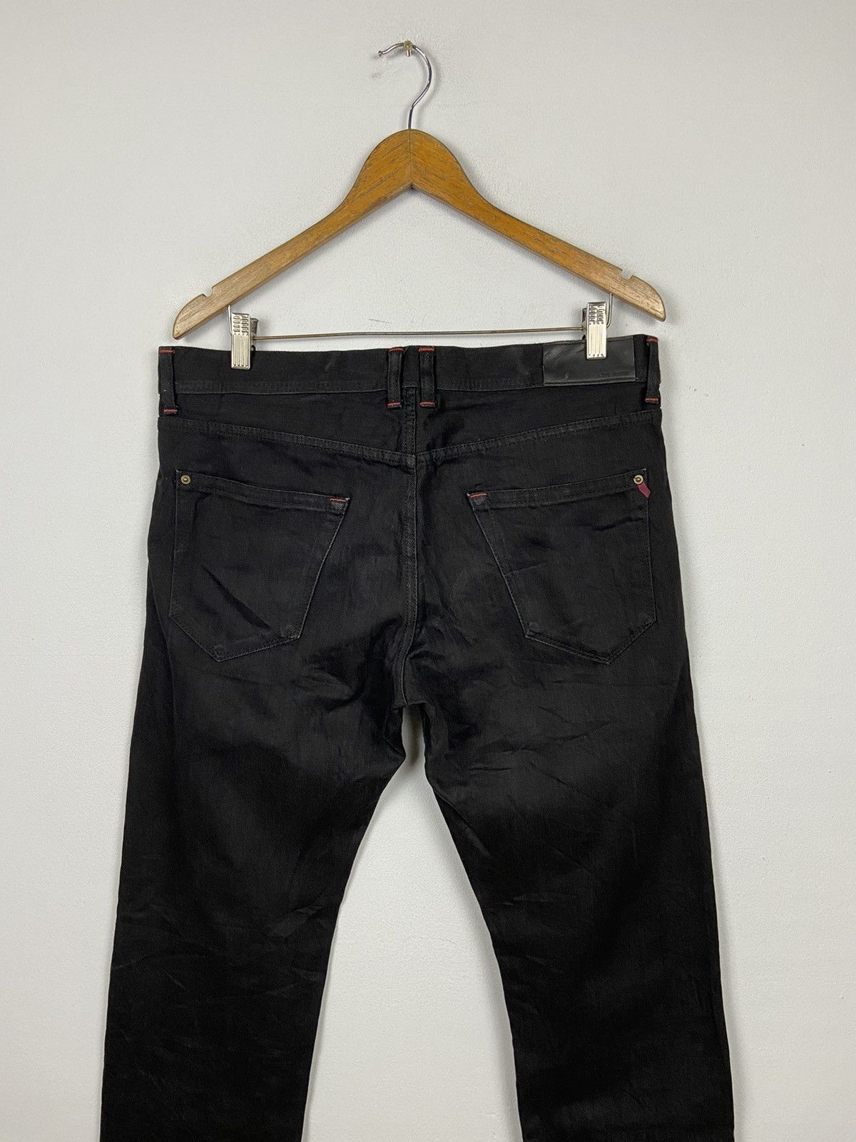 Issey Miyake Tete Homme Issey Miyake Casual Straight Jeans Size US 35 - 3 Thumbnail