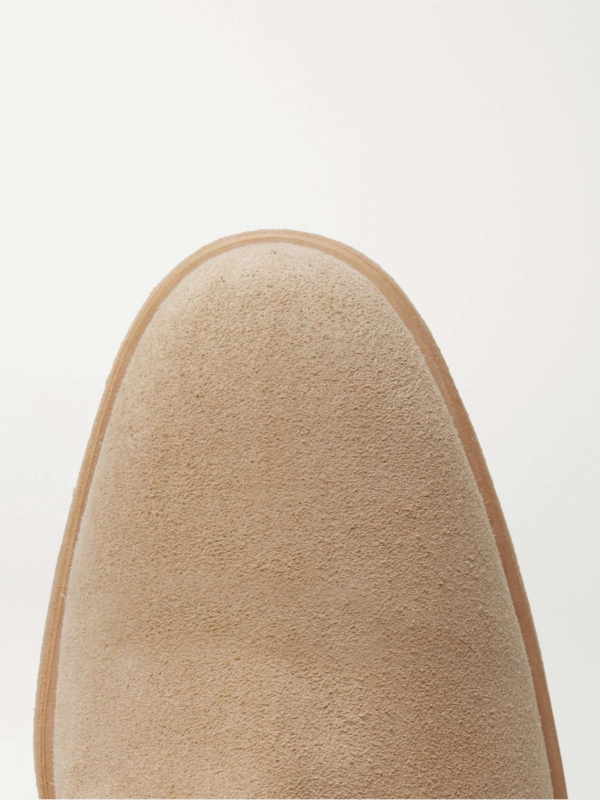 Common Projects COMMON PROJECTS Chelsea Boot Suede Tan 2260 1302 Size US 13 / EU 46 - 5 Thumbnail