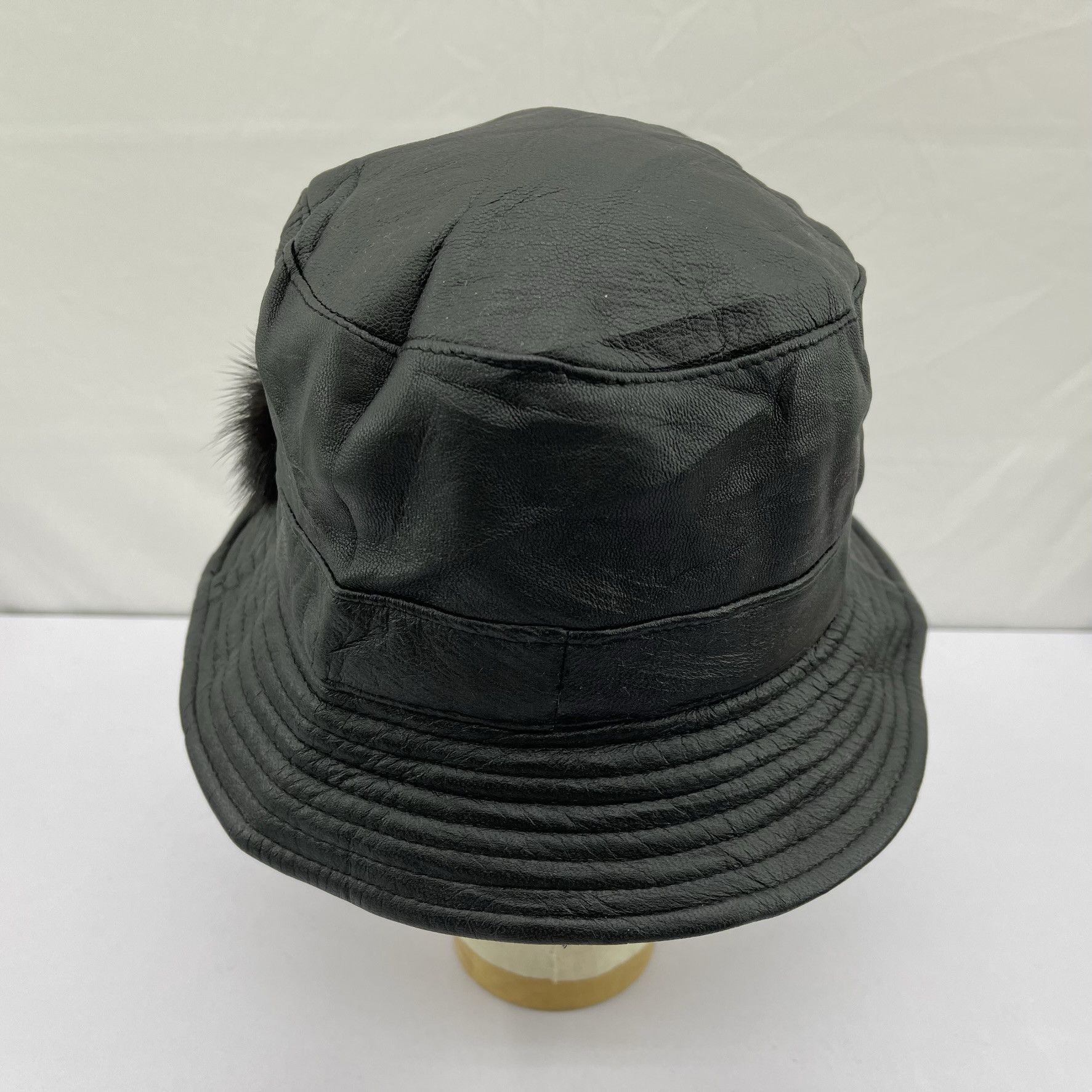 Other Unknown Leather Nice Design Bucket Hats-BH3289 Size ONE SIZE - 5 Thumbnail