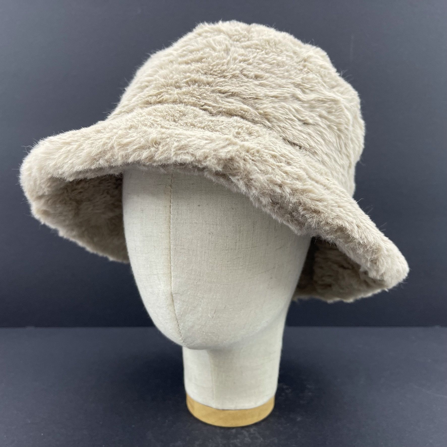 Japanese Brand Wego Fur Nice Design Bucket Hats-BH3180 Size ONE SIZE - 2 Thumbnail