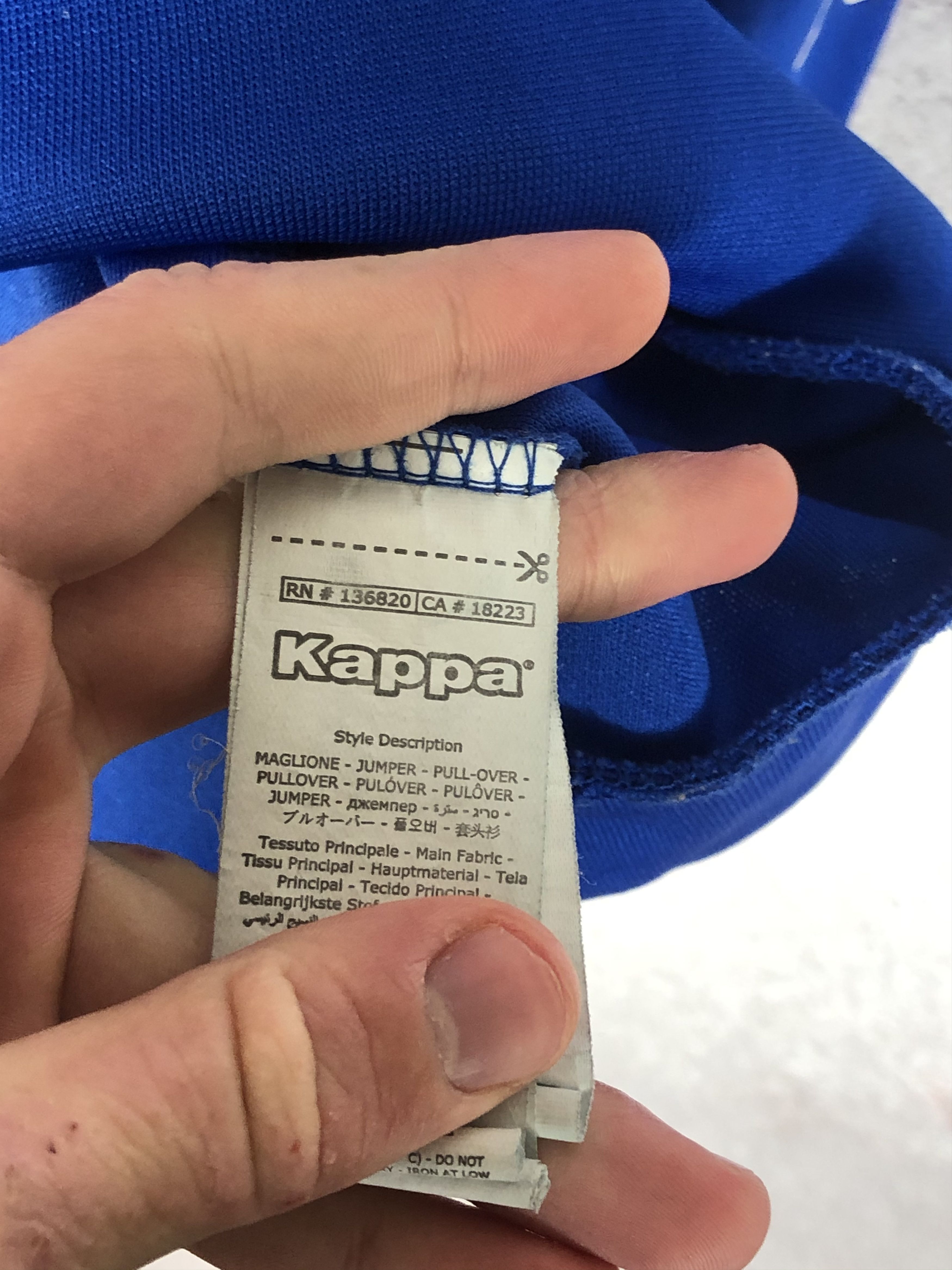 Kappa Wigan Athletic Kappa Sweatshirt England Soccer Football team Size US M / EU 48-50 / 2 - 5 Thumbnail