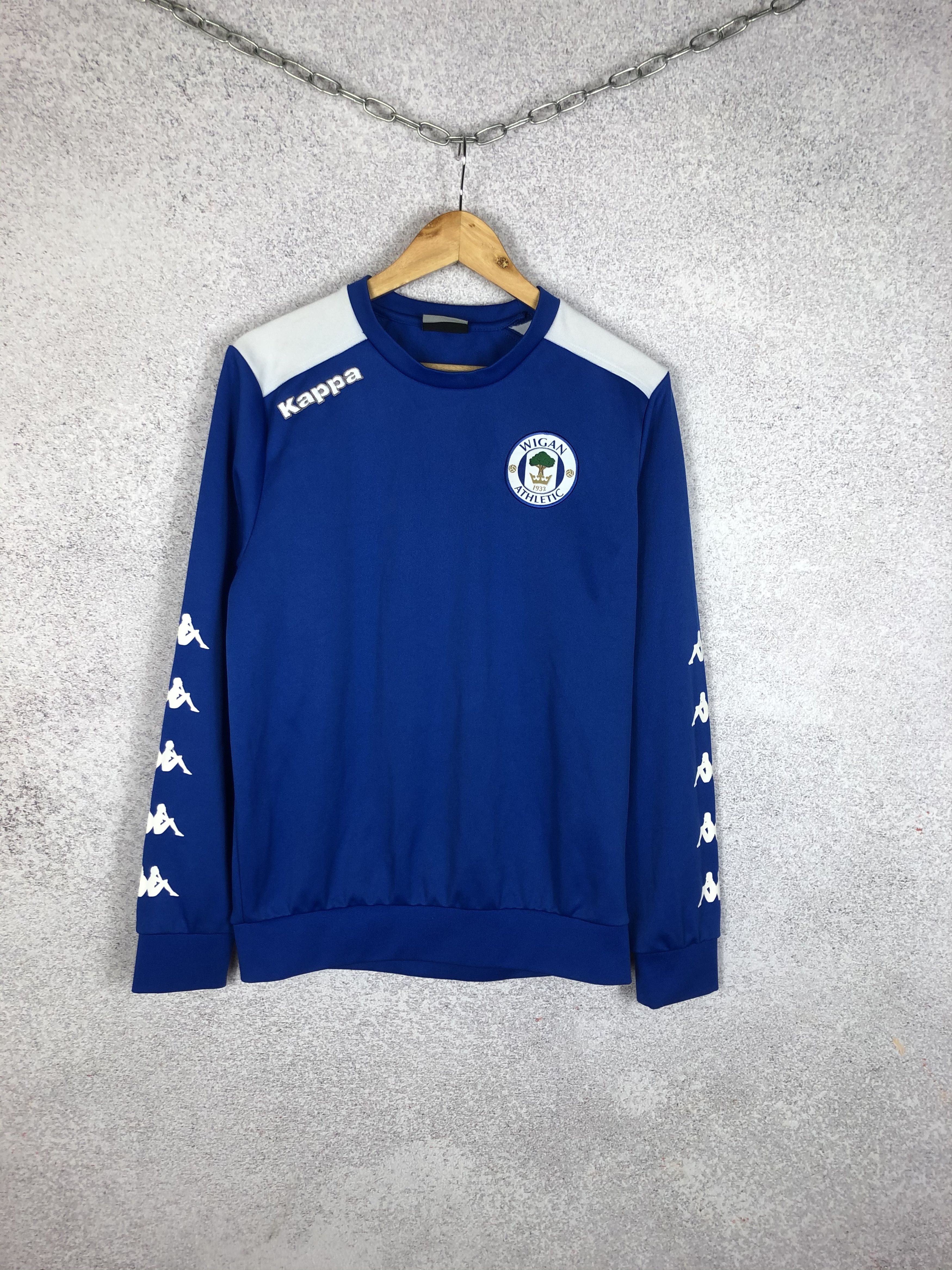 Kappa Wigan Athletic Kappa Sweatshirt England Soccer Football team Size US M / EU 48-50 / 2 - 1 Thumbnail