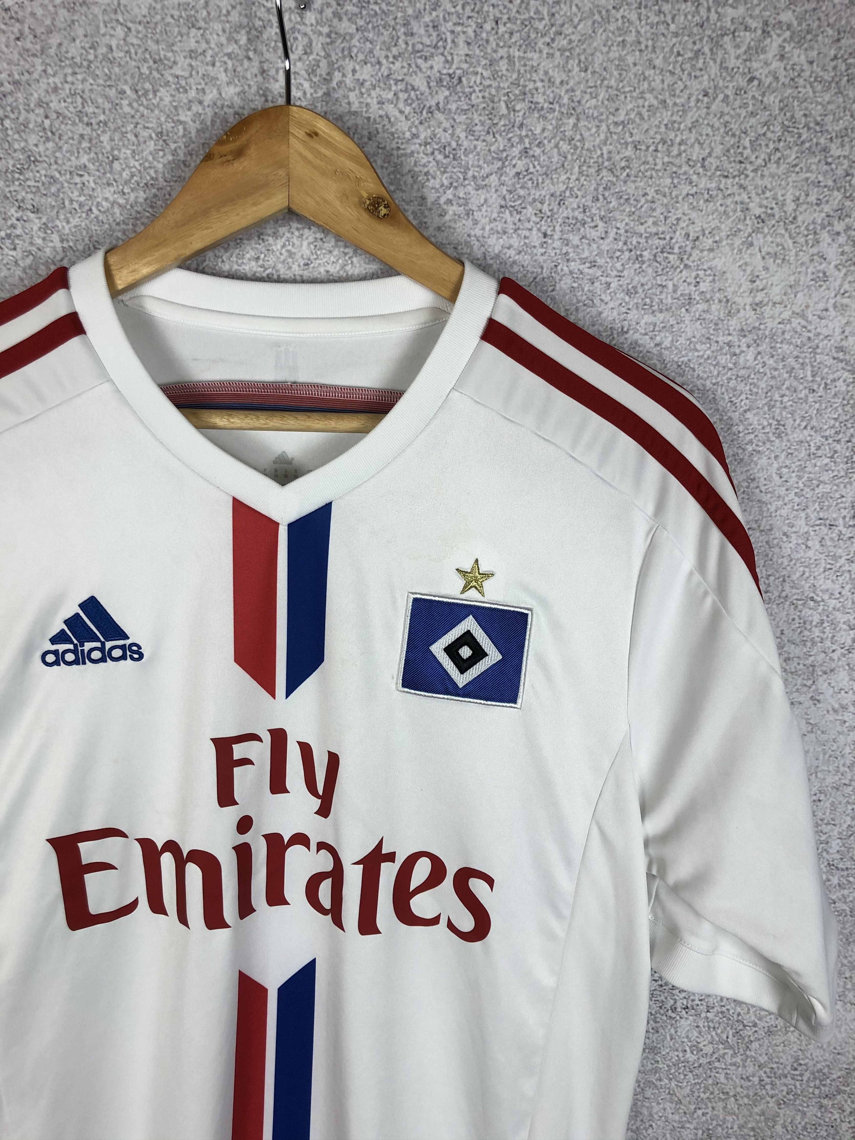 Adidas Adidas Hamburg 2013-2014 Home Soccer Jersey Football shirt Size US M / EU 48-50 / 2 - 5 Thumbnail
