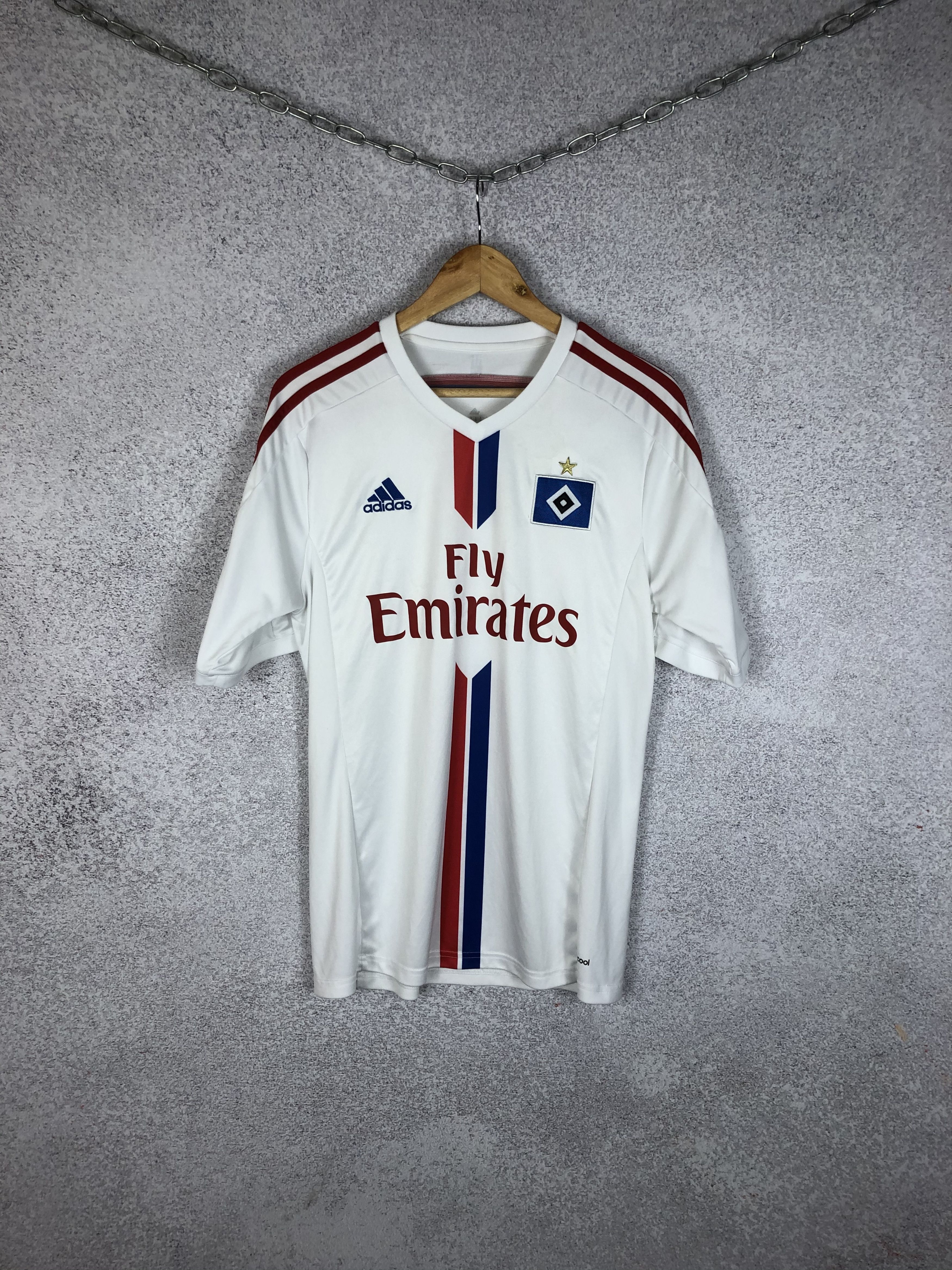 Adidas Adidas Hamburg 2013-2014 Home Soccer Jersey Football shirt Size US M / EU 48-50 / 2 - 1 Thumbnail