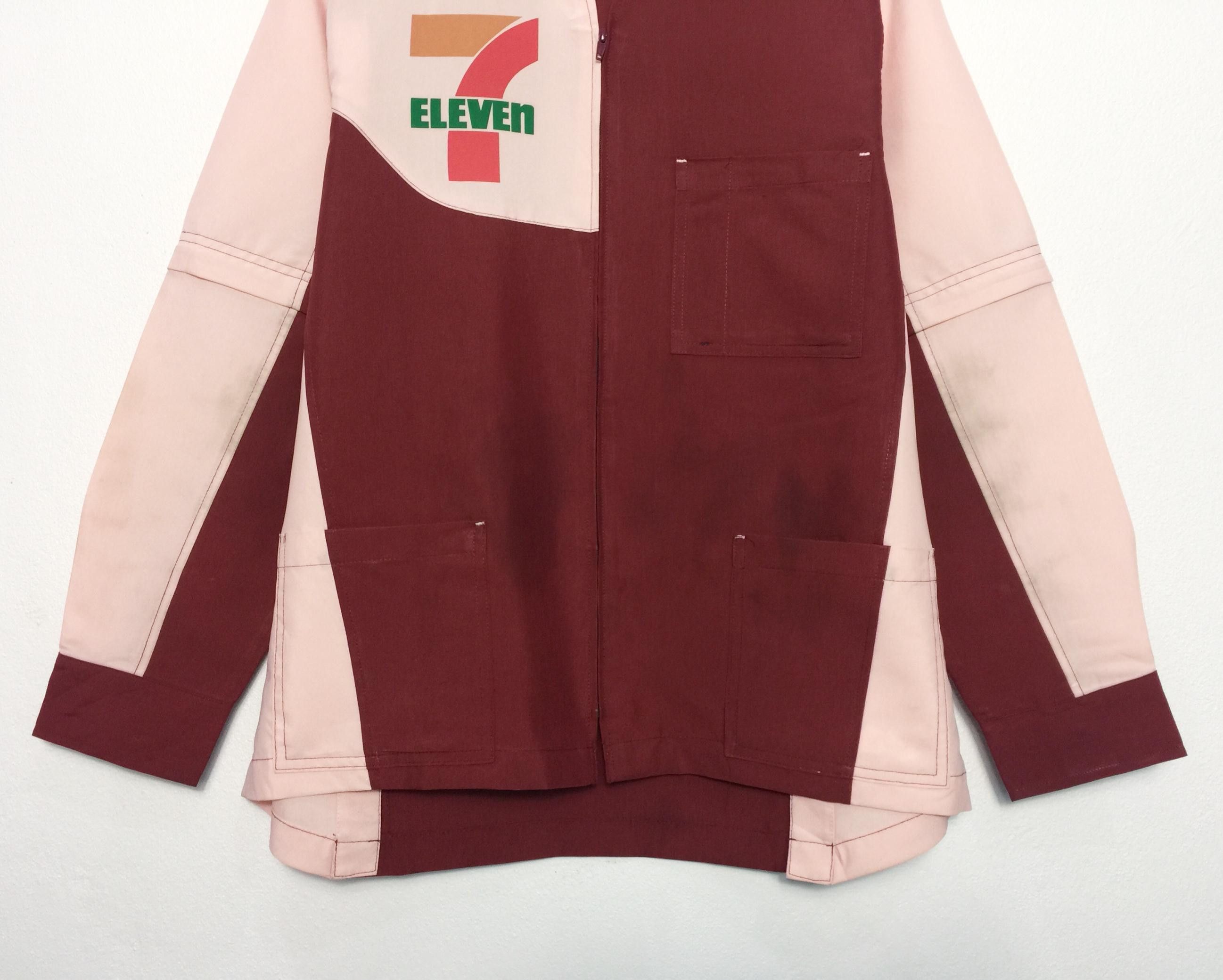 Vintage Rare Vintage 7 Eleven 7-11 Zipper Uniform Shirt Size US M / EU 48-50 / 2 - 3 Thumbnail