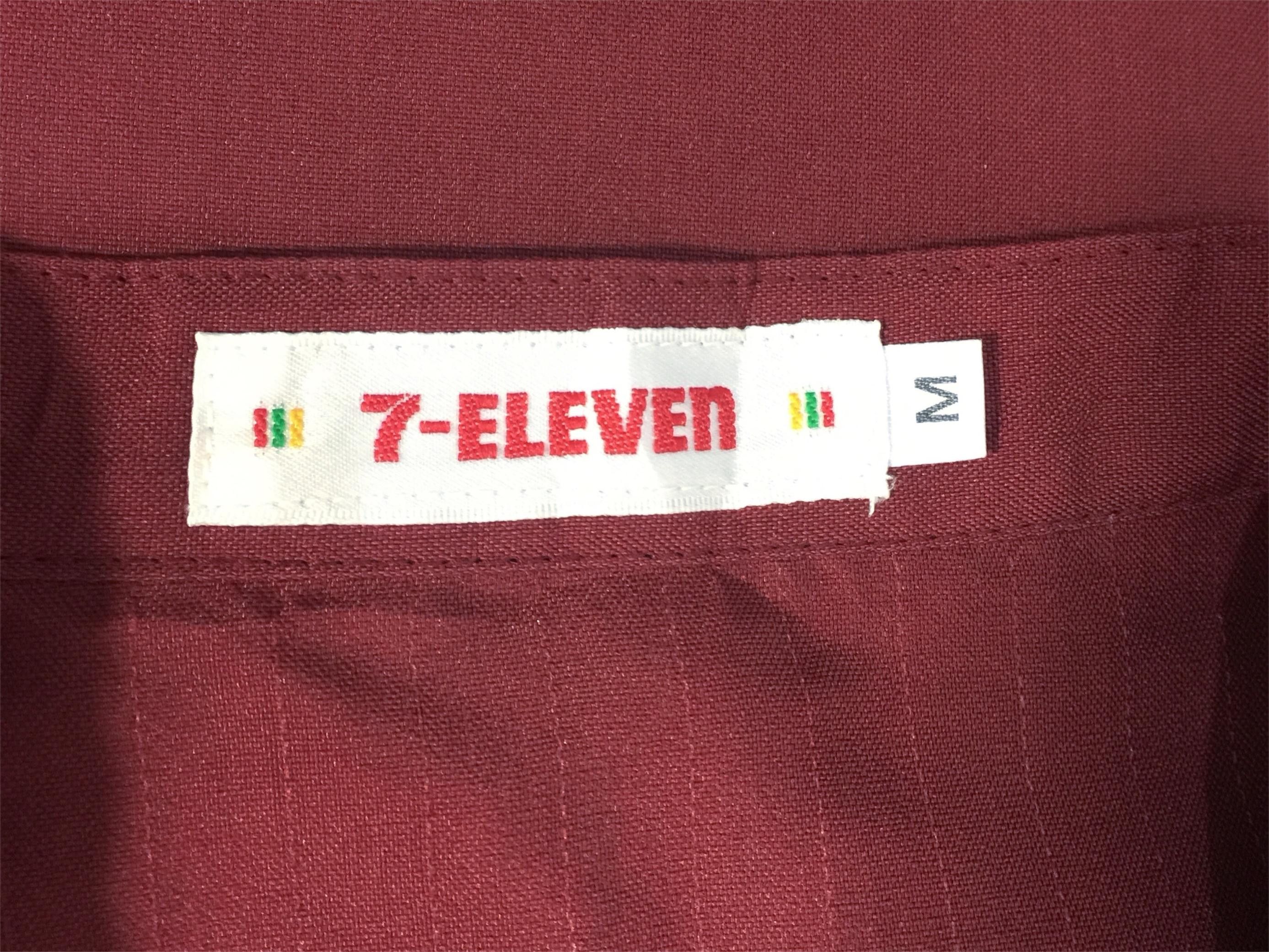 Vintage Rare Vintage 7 Eleven 7-11 Zipper Uniform Shirt Size US M / EU 48-50 / 2 - 7 Thumbnail
