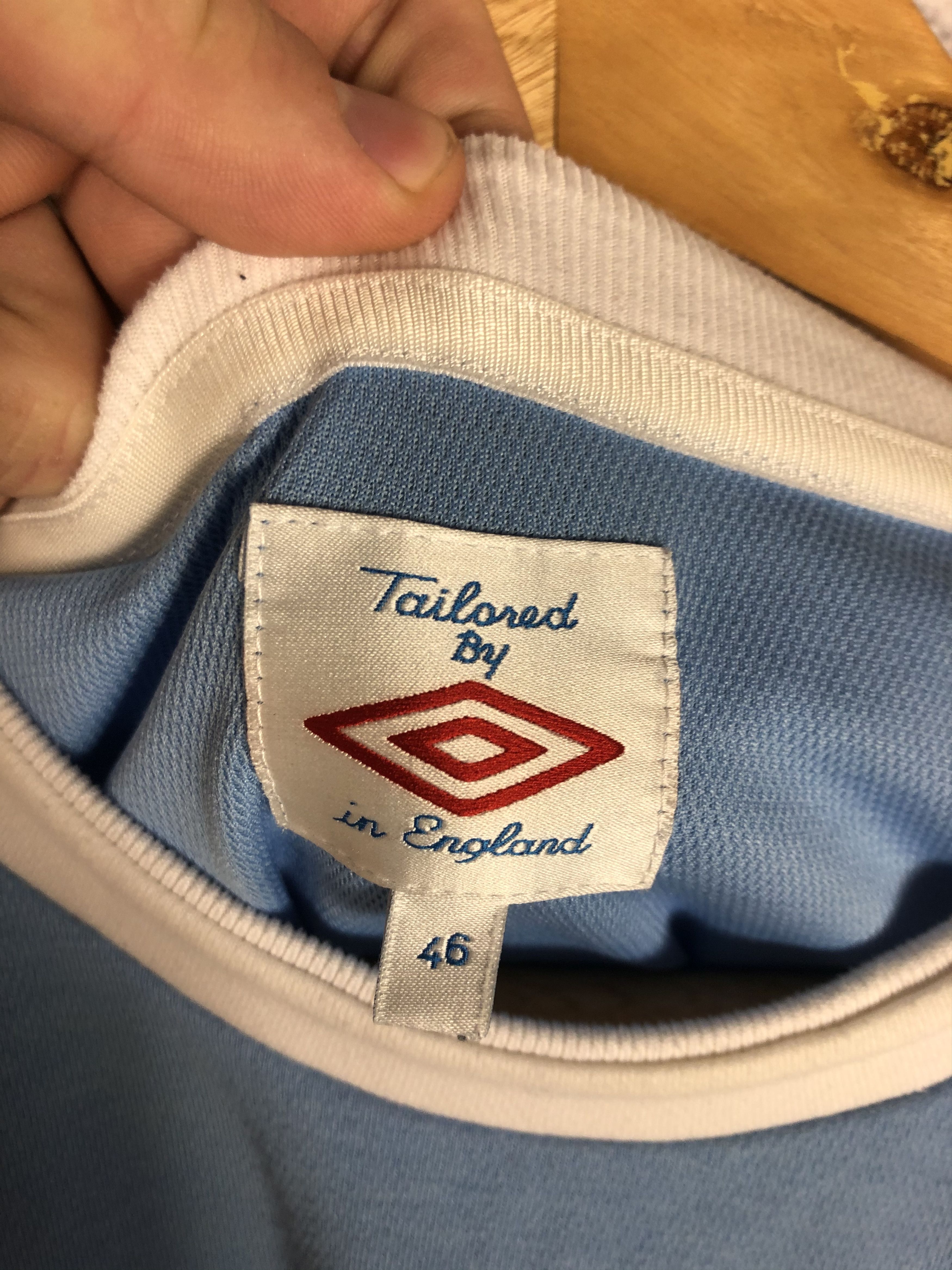 Manchester City Vintage Home Umbro Soccer Jersey Shirt
