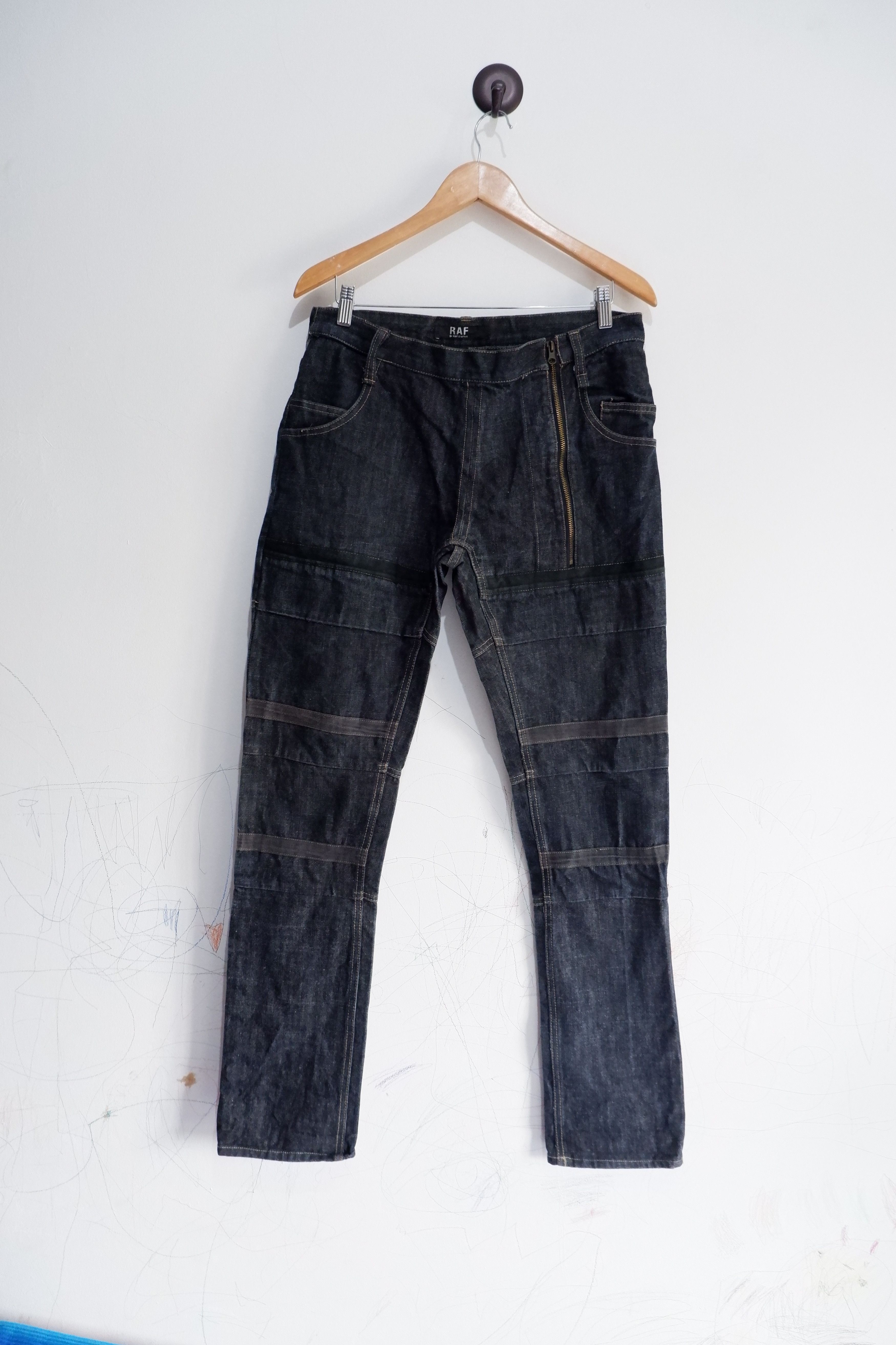 Raf By Raf Simons Asymetric Denim