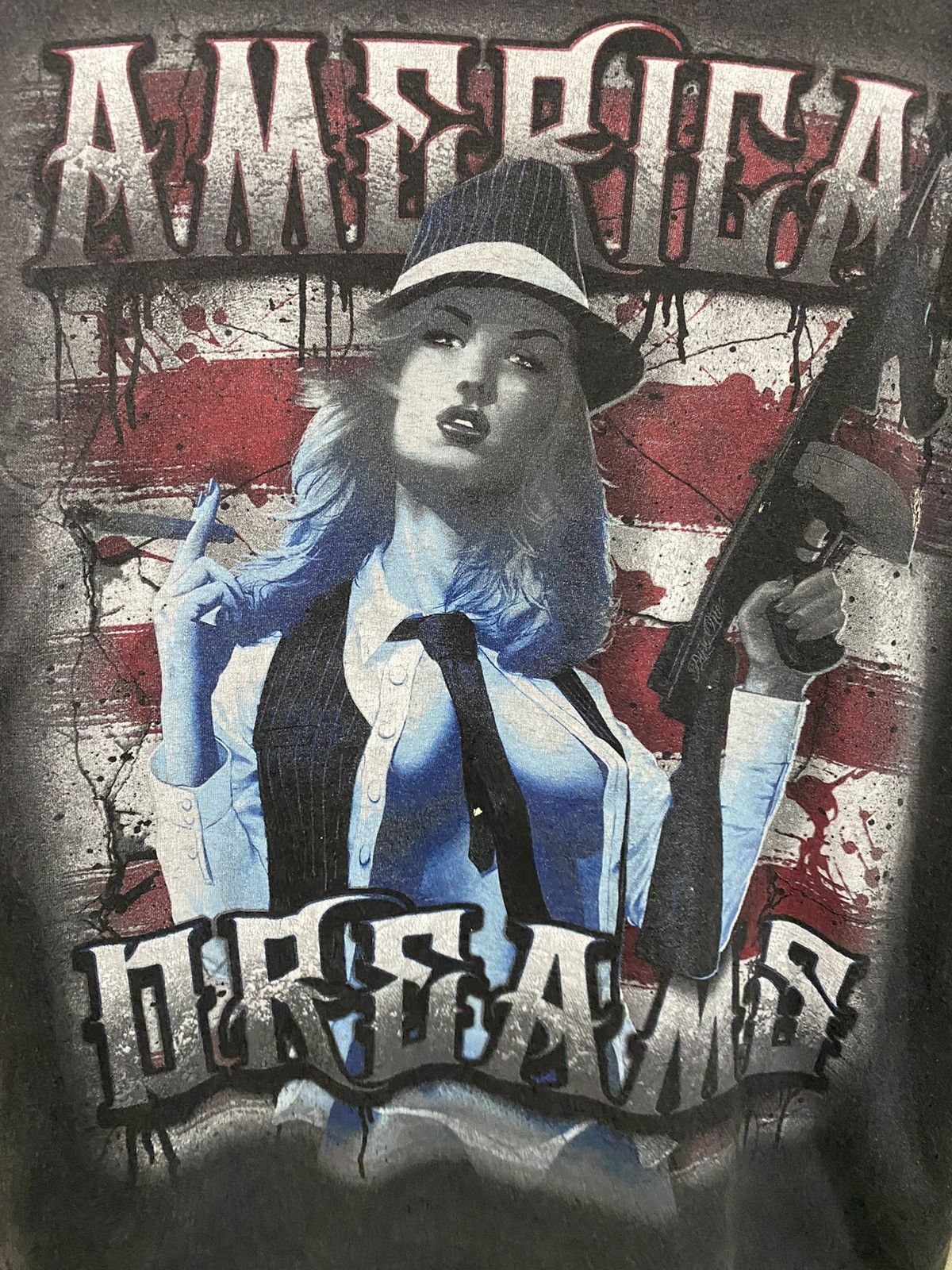 American Apparel × Vintage Vintage American Dreams Tee Size US L / EU 52-54 / 3 - 2 Thumbnail