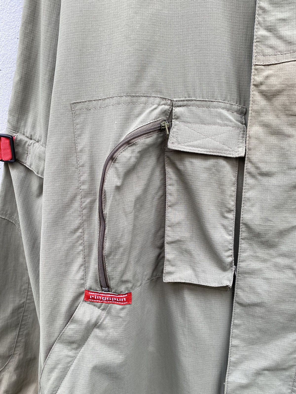 Ringspun Vtg Rare RINGSPUN Utility / Detachable Sleeve 90s Streetwear Size US L / EU 52-54 / 3 - 21 Thumbnail